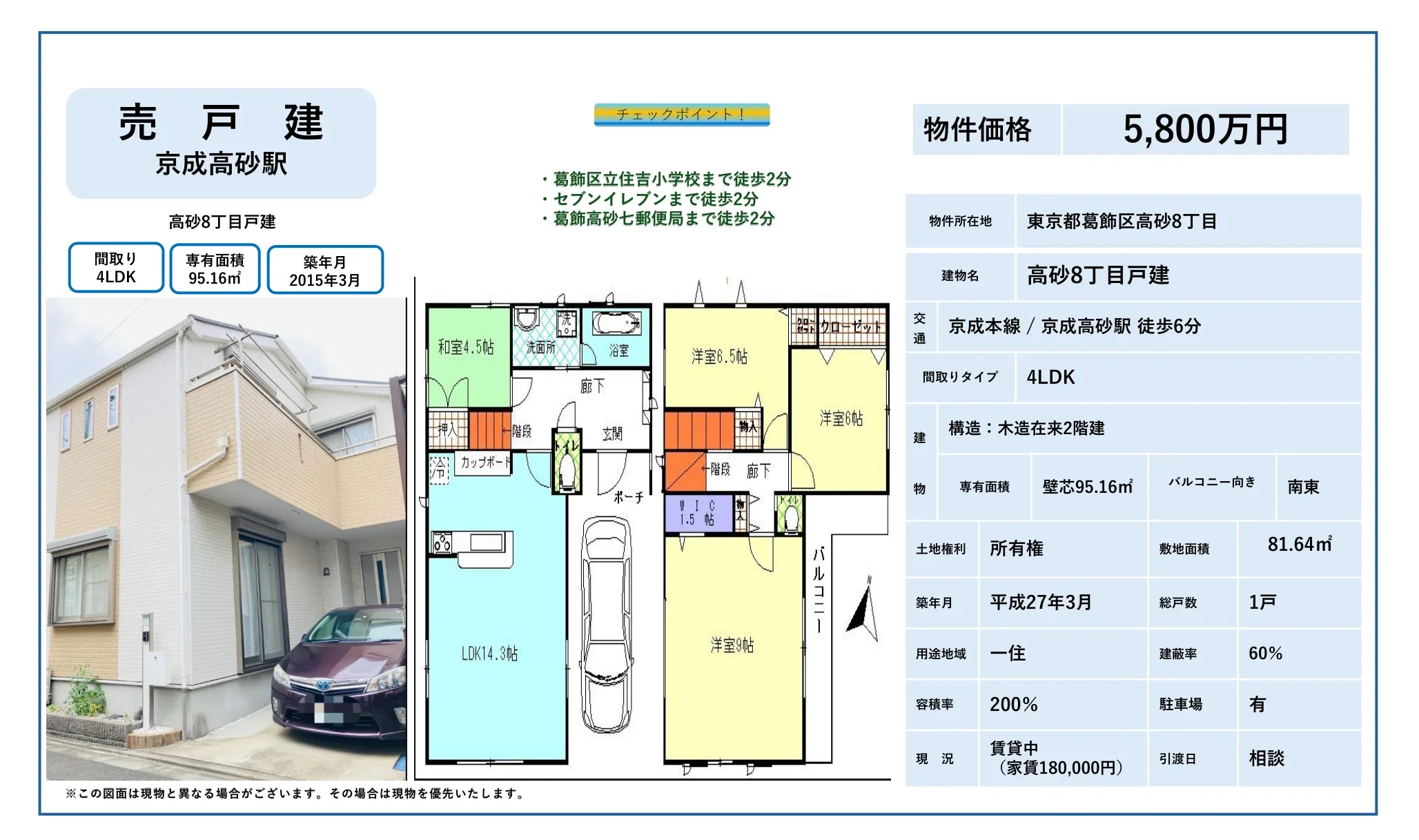 4-Bedroom House Near Station in Takasago 2