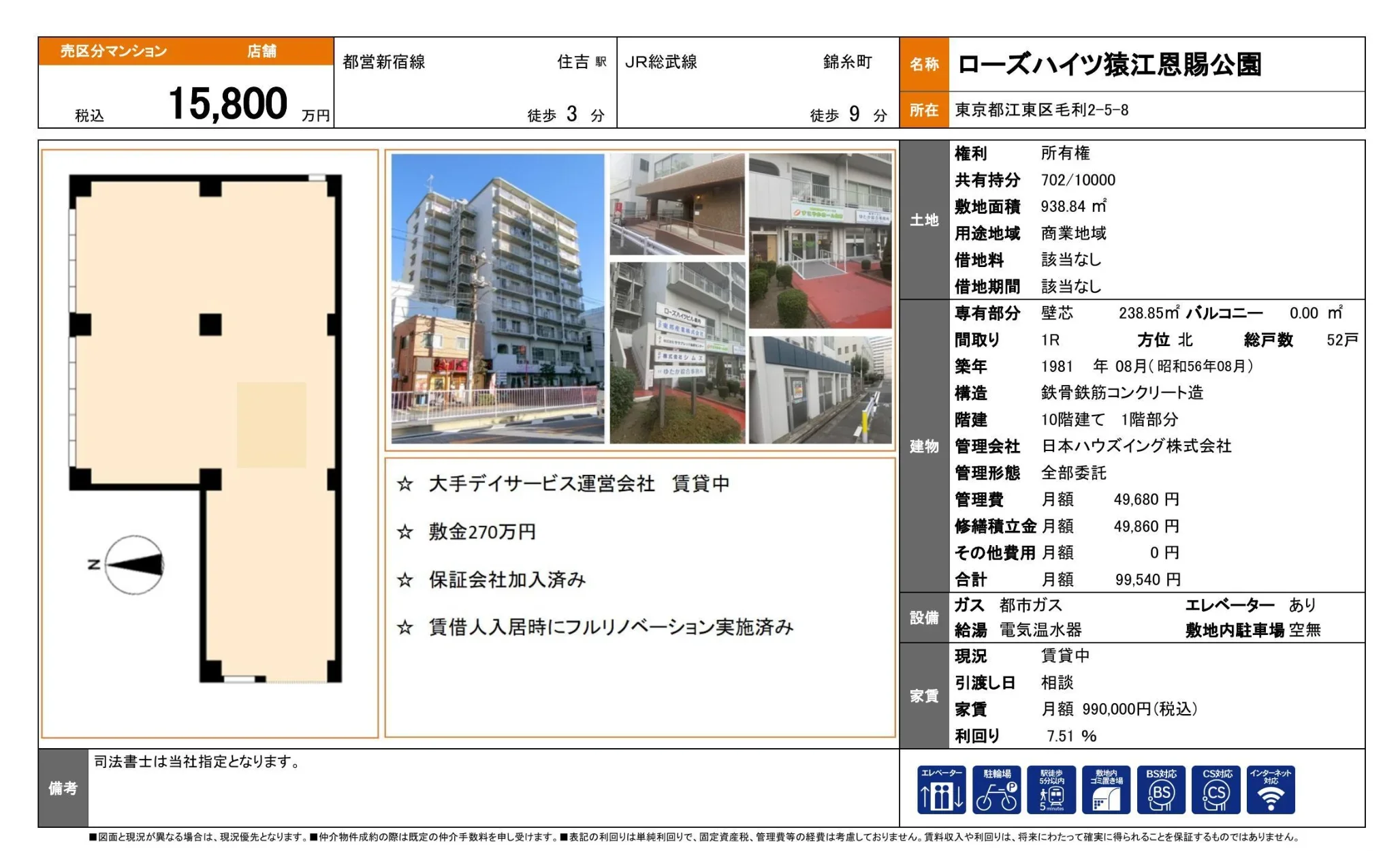 High-End 1-Bedroom Property Near Station in Mori 6