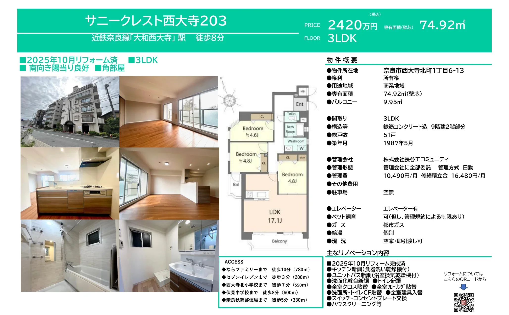 サニークレスト西大寺 0