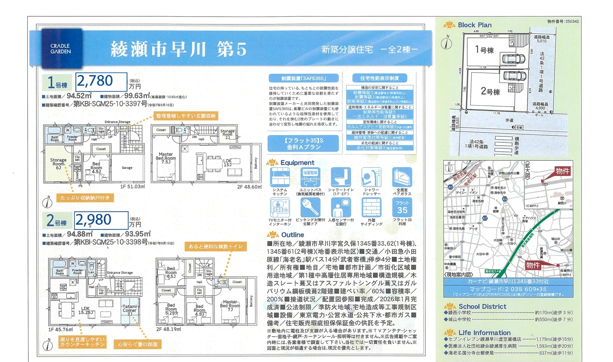 Brand New 4-Bedroom House in Teraodai 9