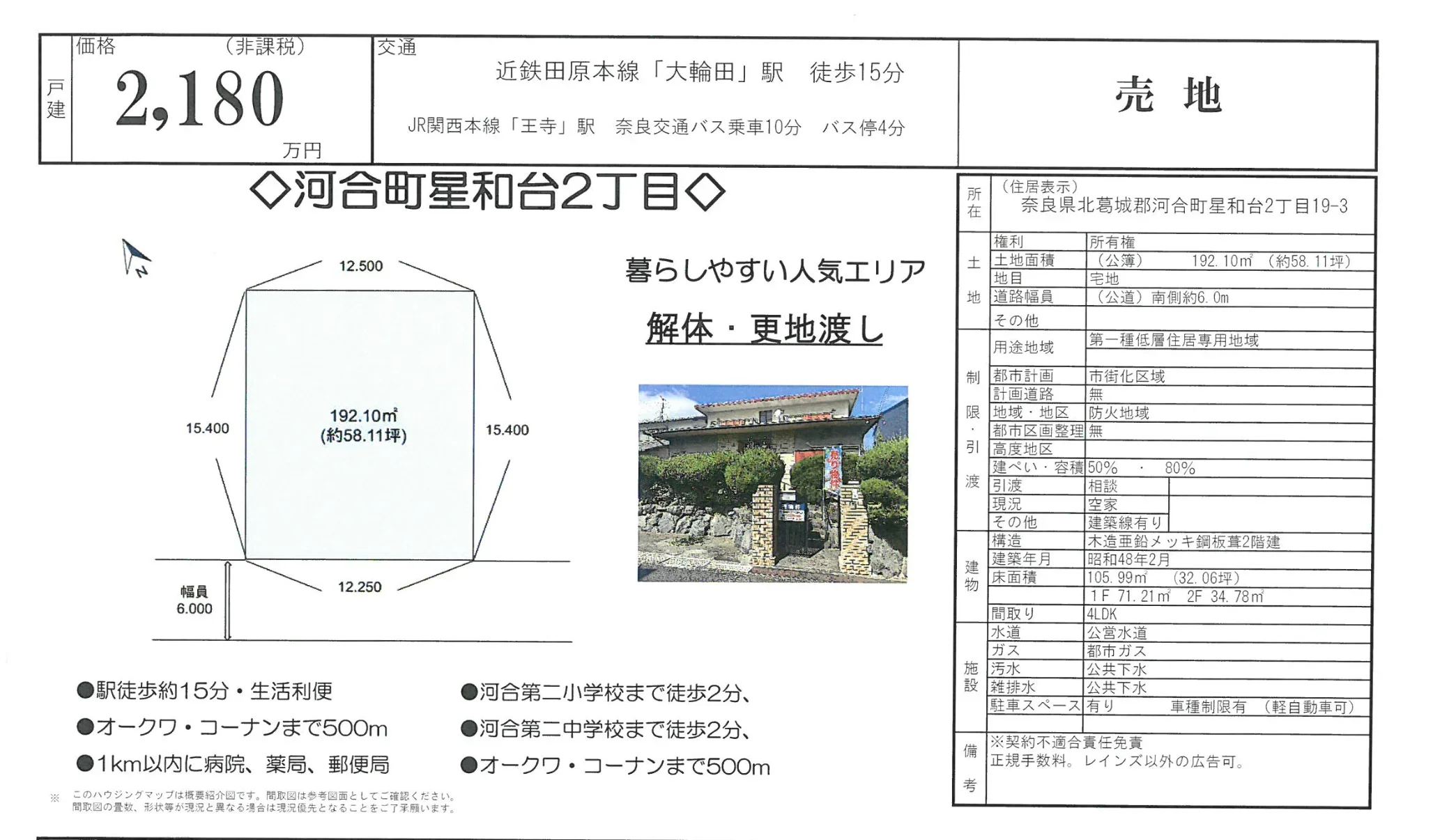 Land in Seiwadai 0