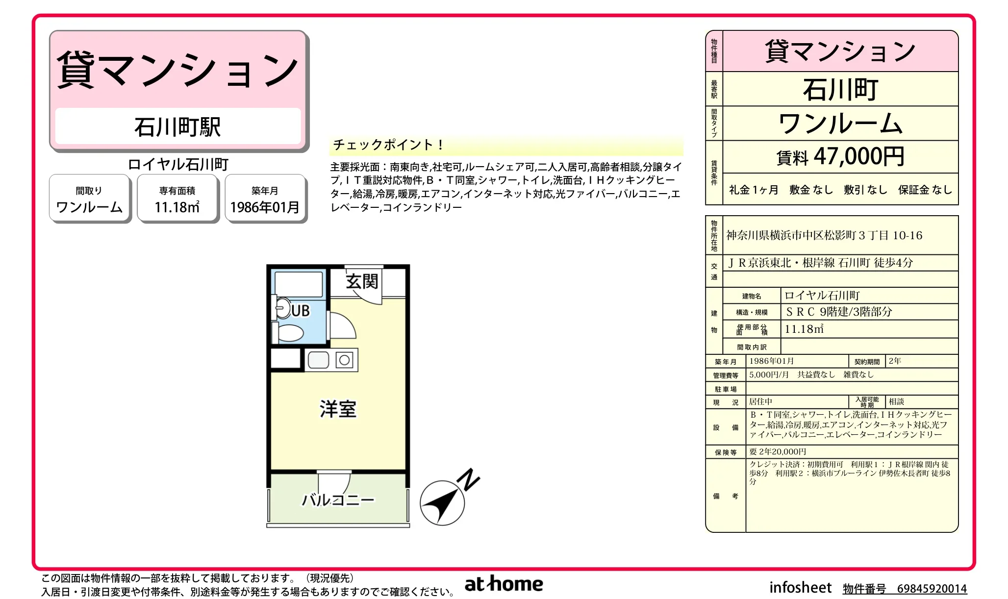 ロイヤル石川町 0