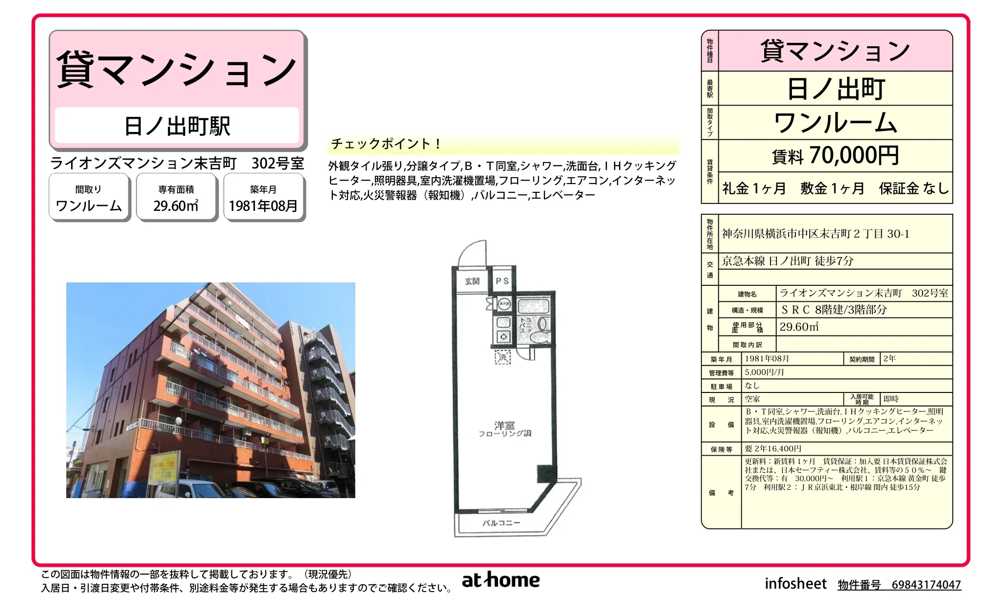 ライオンズマンション末吉町 0