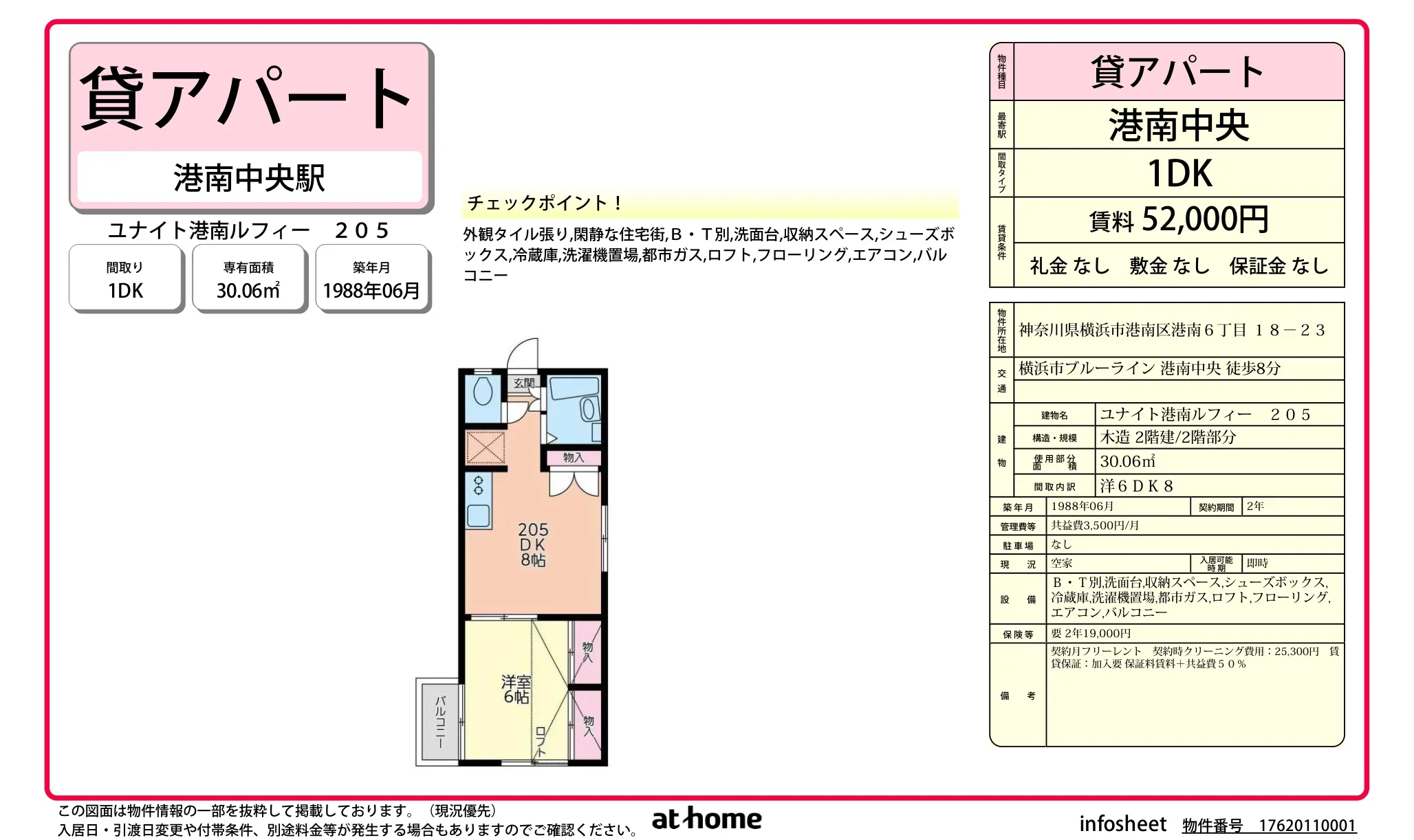 ユナイト港南ルフィー 0