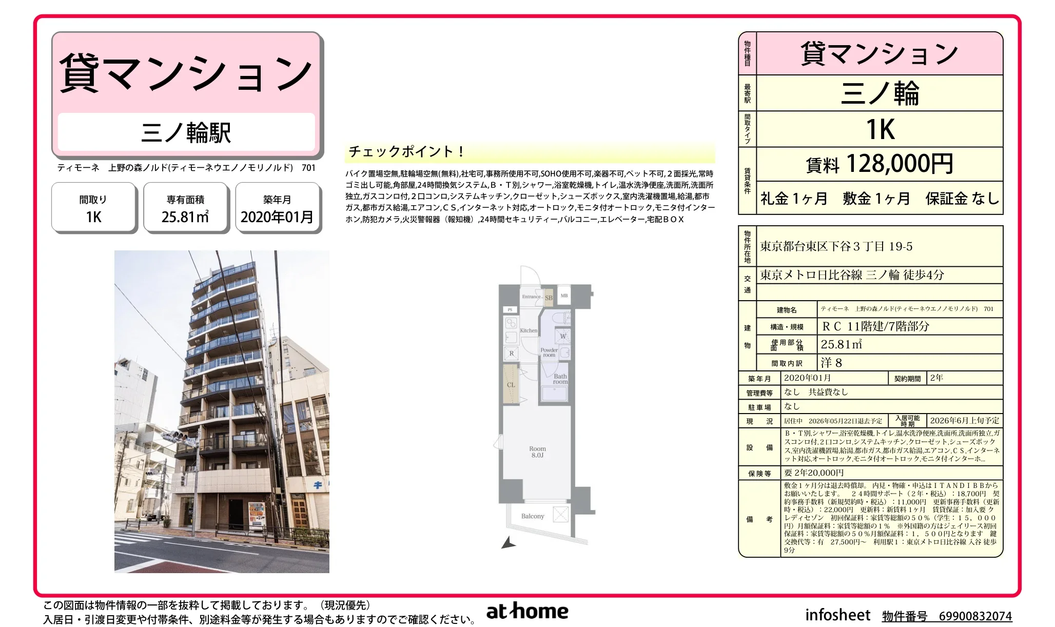 ティモーネ　上野の森ノルド 0
