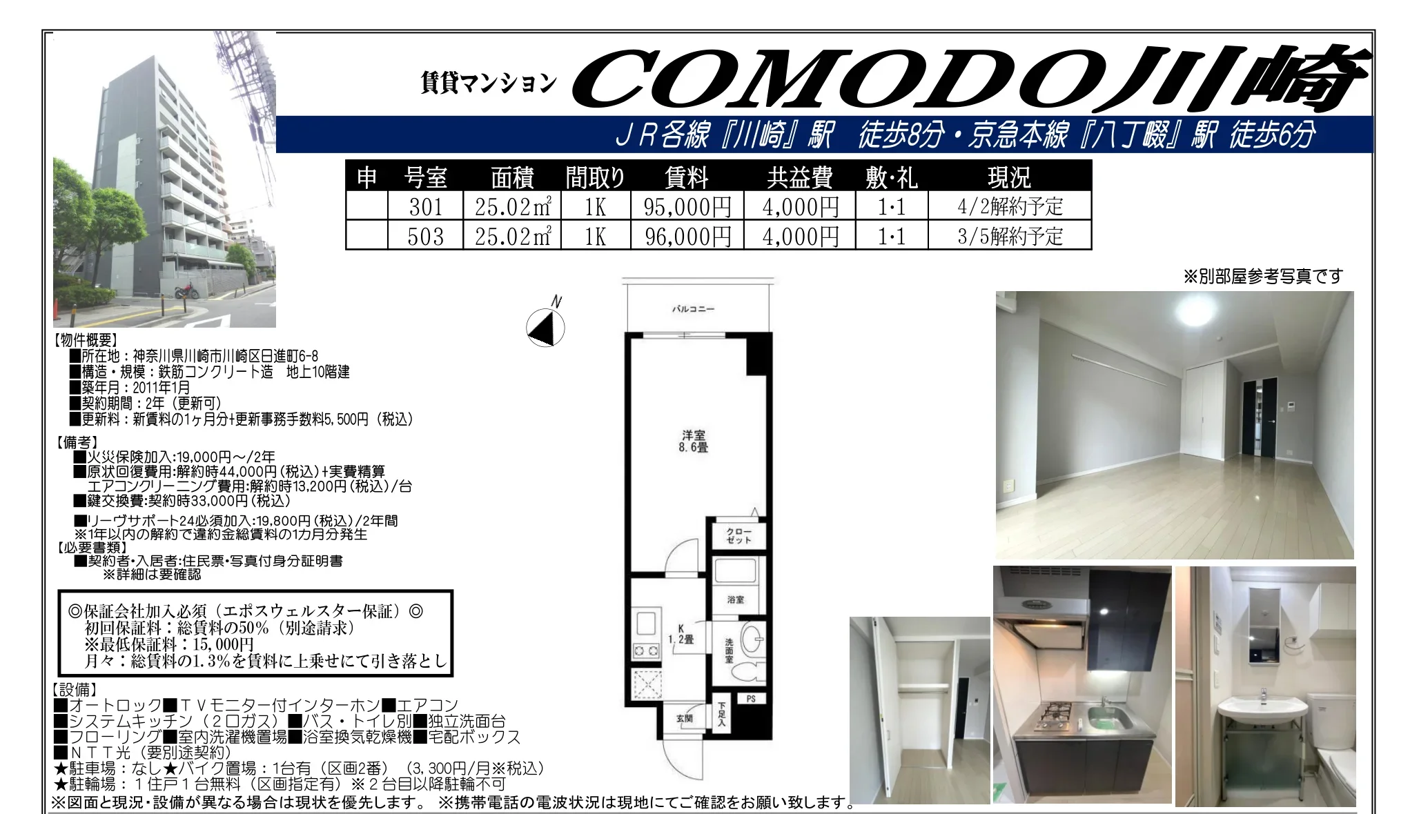 ＣＯＭＯＤＯ川崎 6