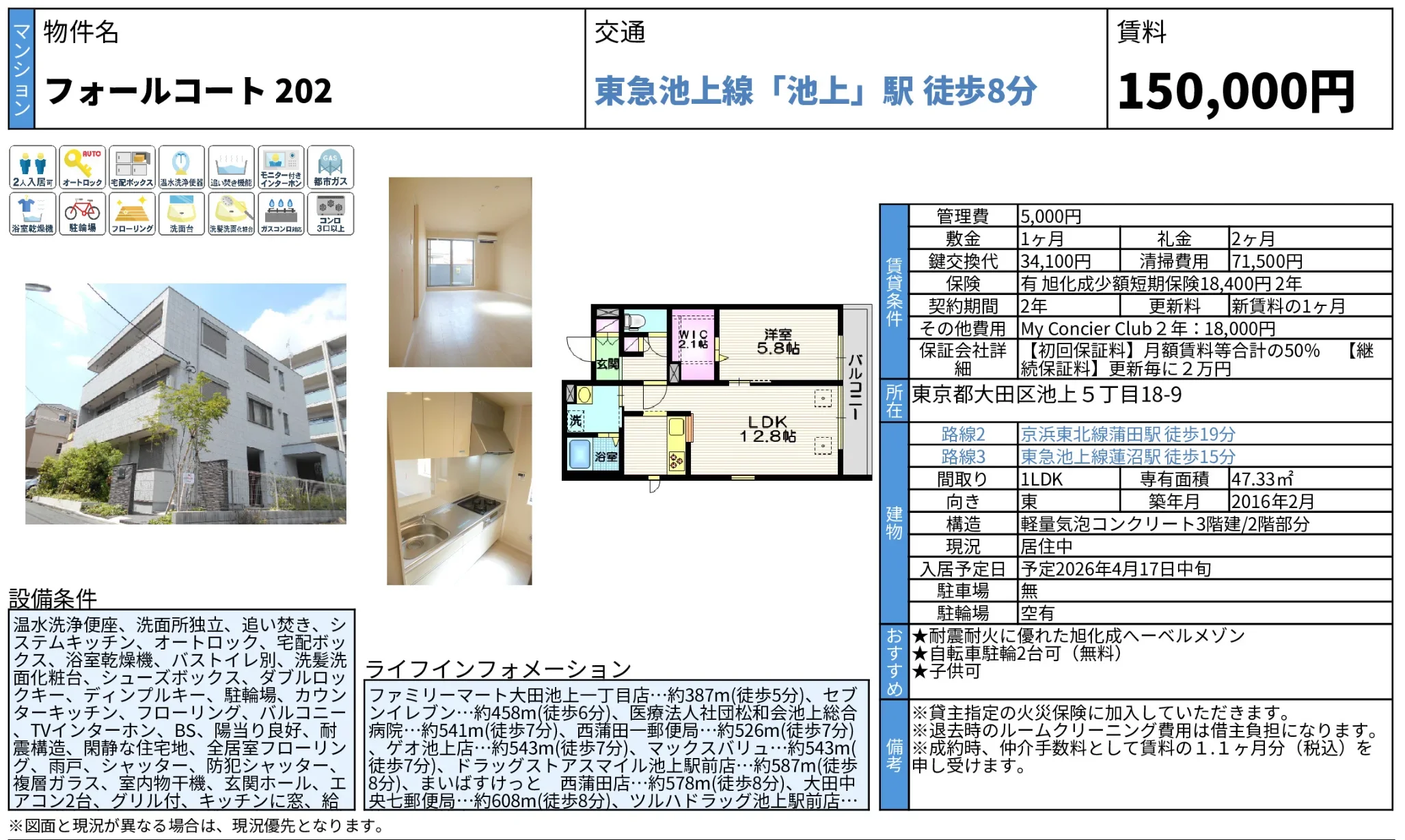 フォールコート202 202号 0