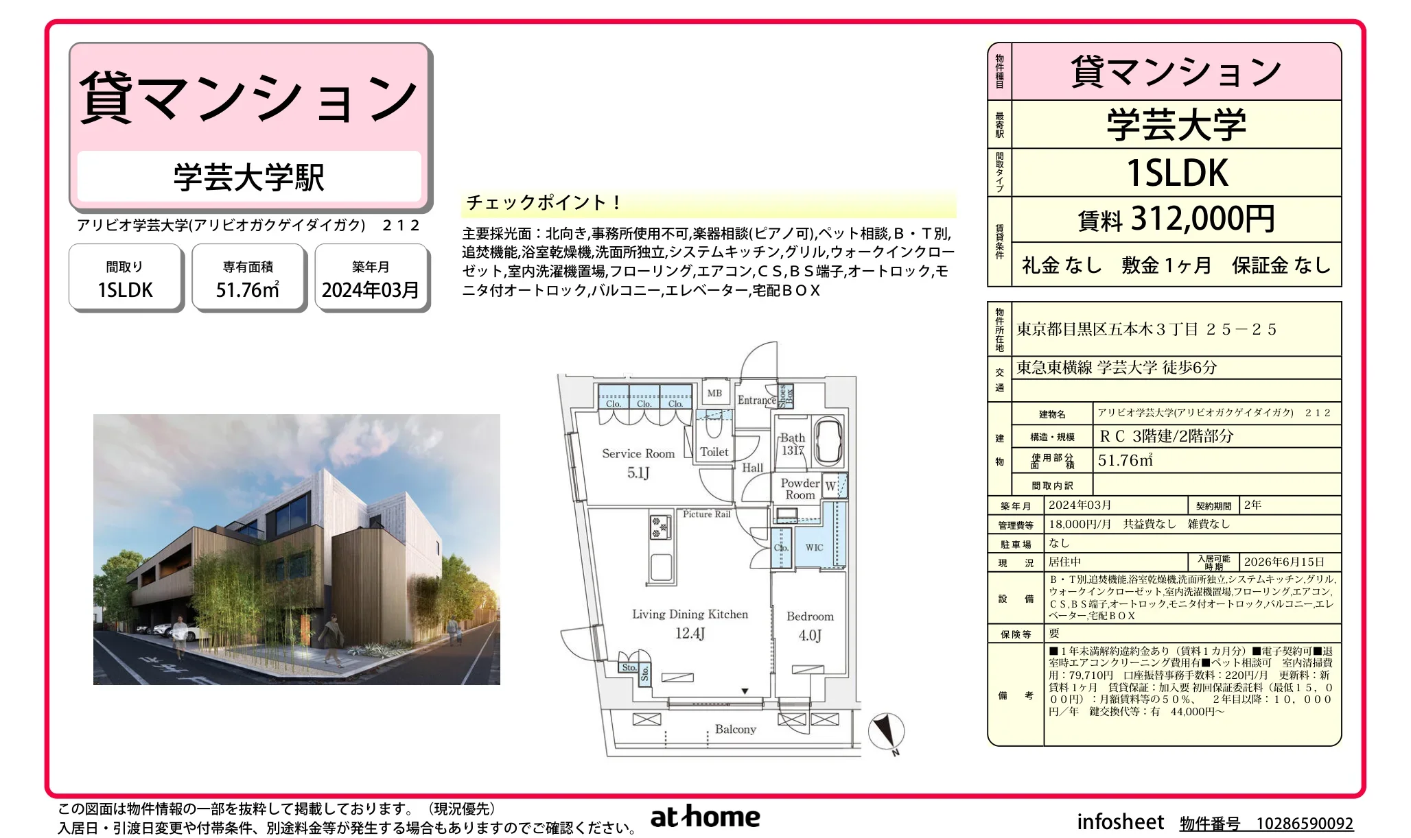 アリビオ学芸大学 0