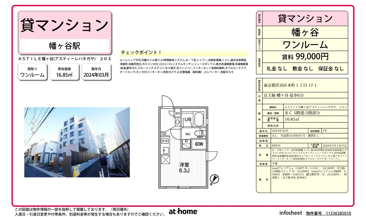 ＡＳＴＩＬＥ幡ヶ谷 0