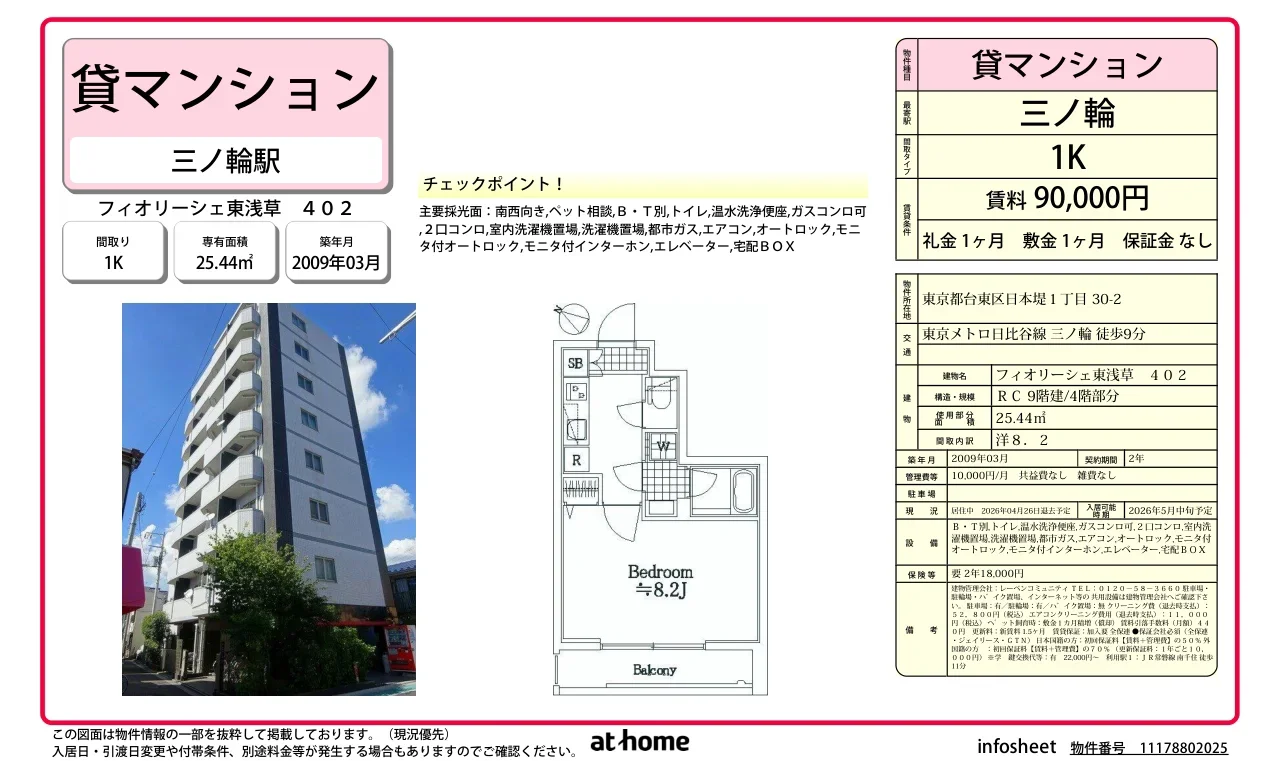 フィオリーシェ東浅草 0