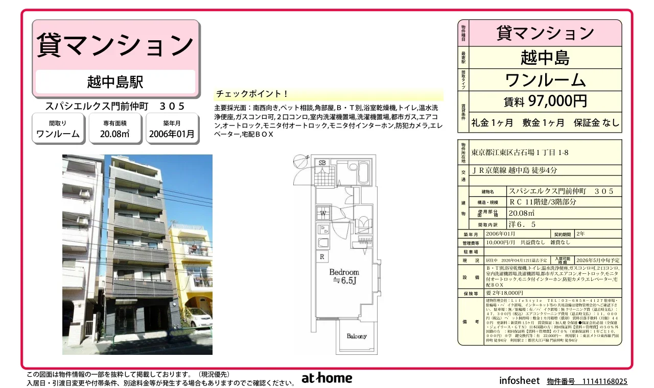 スパシエルクス門前仲町 0