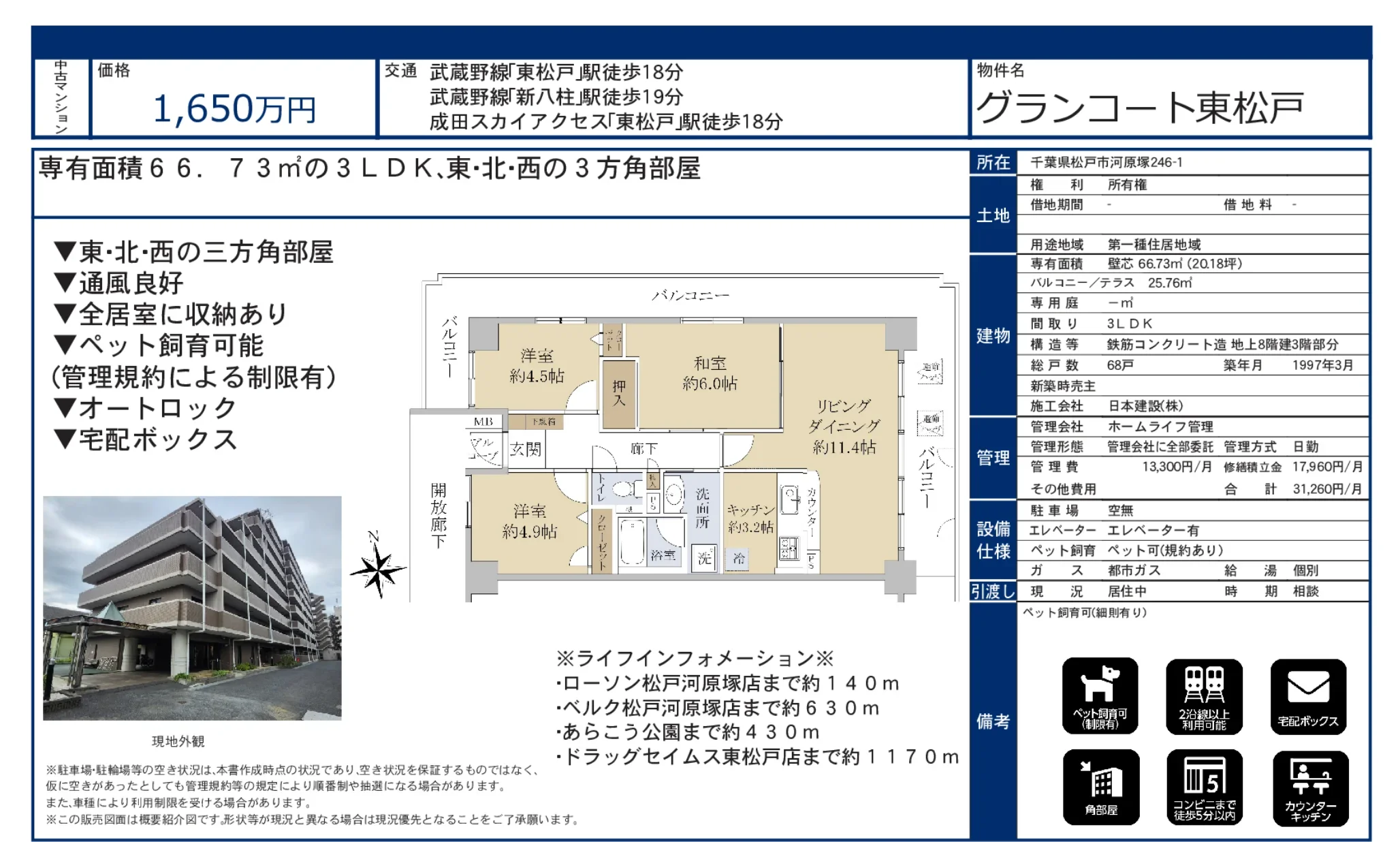 グランコート東松戸 0