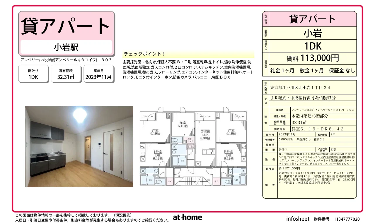 アンベリール北小岩 0