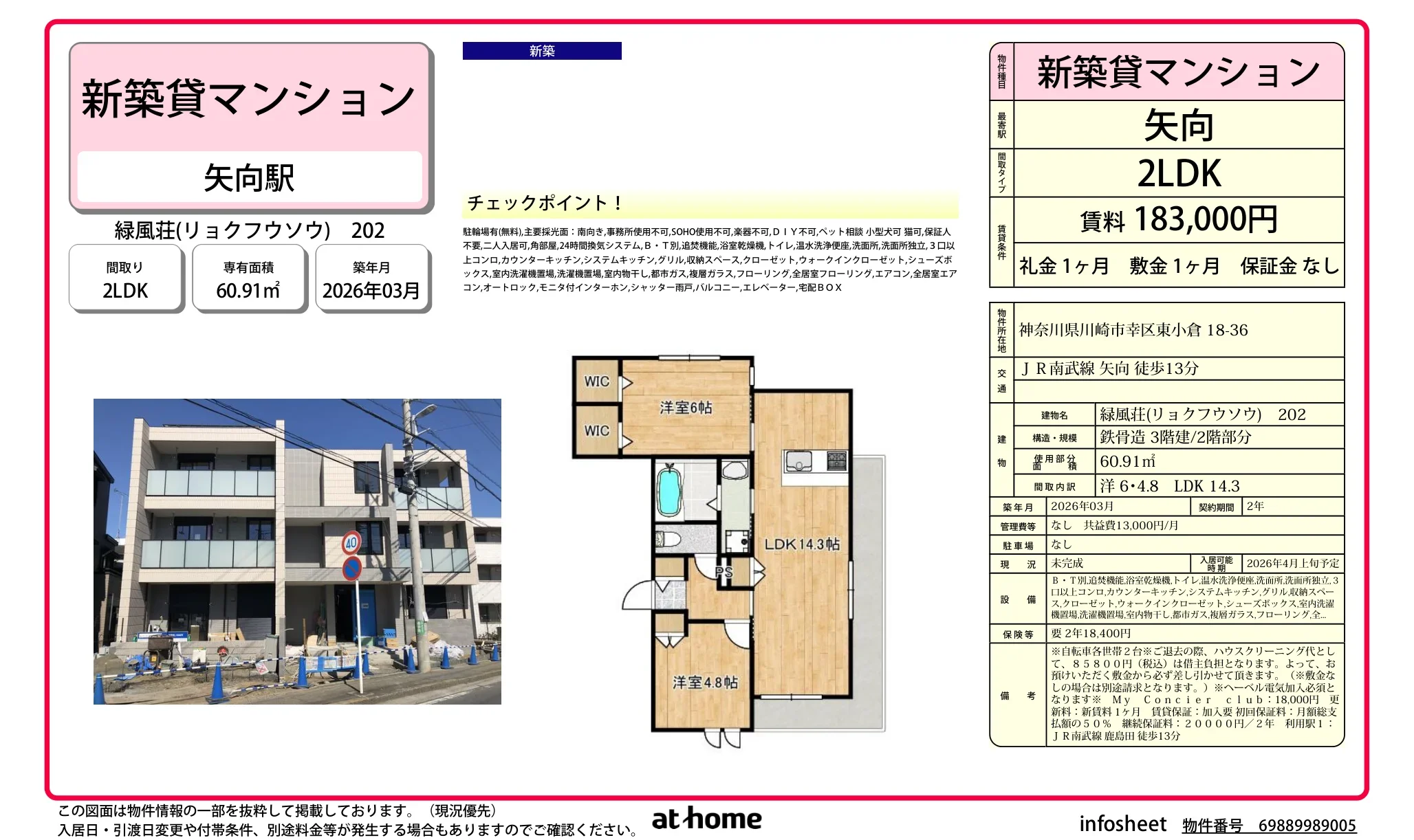 緑風荘 202号 0
