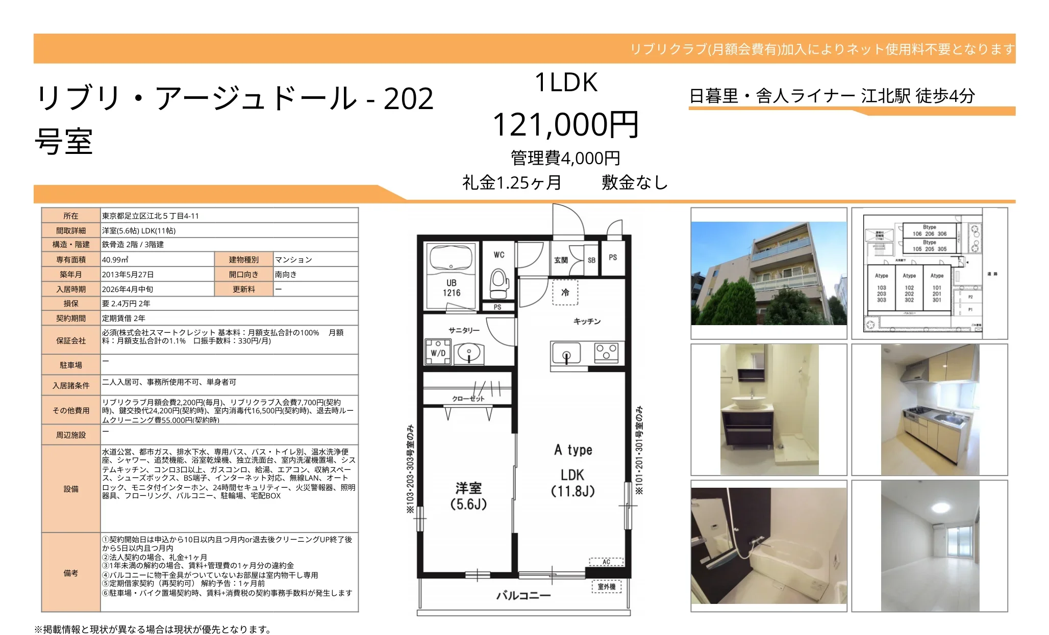 リブリアージュドール 202号 0