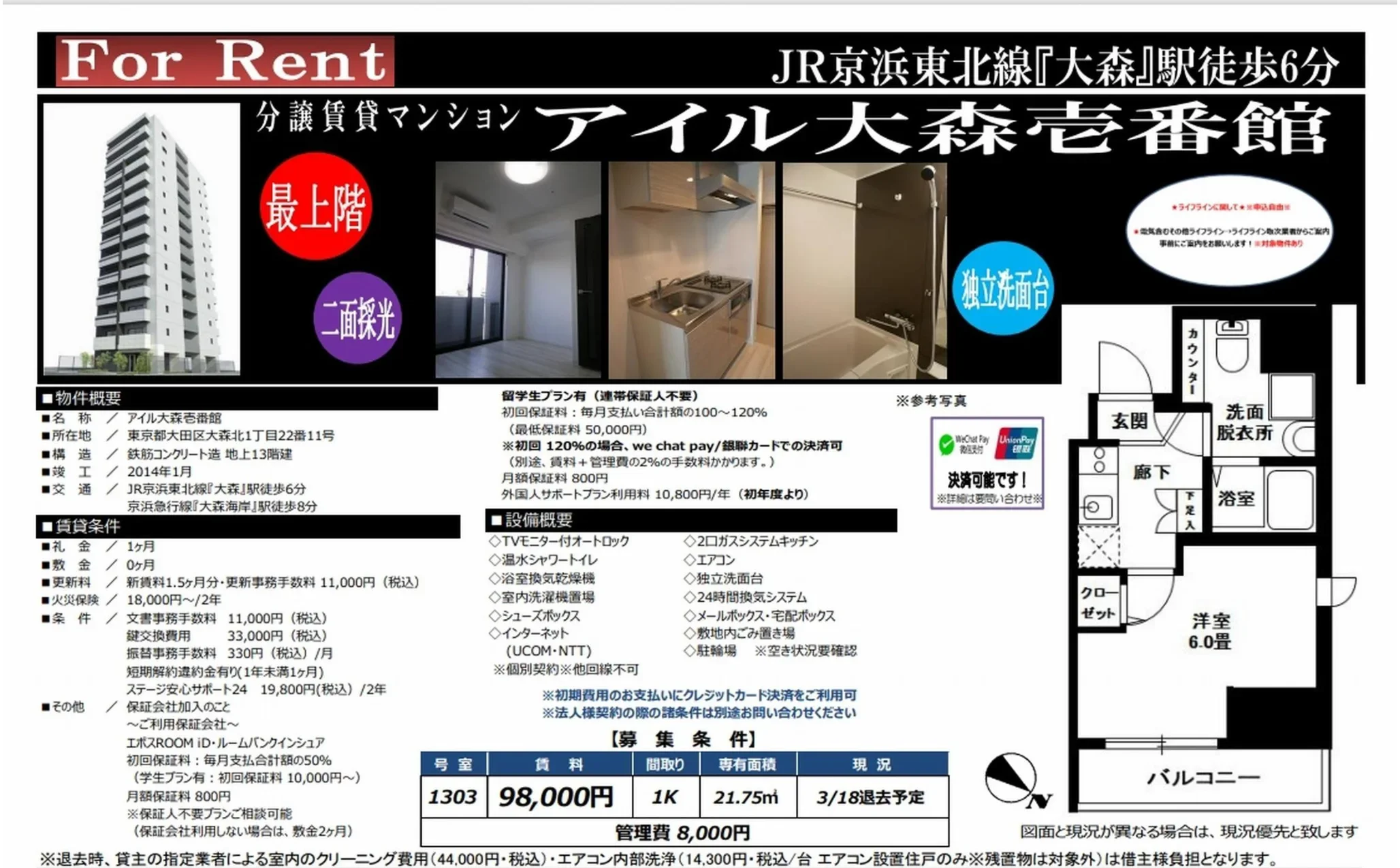 アイル大森壱番館 0