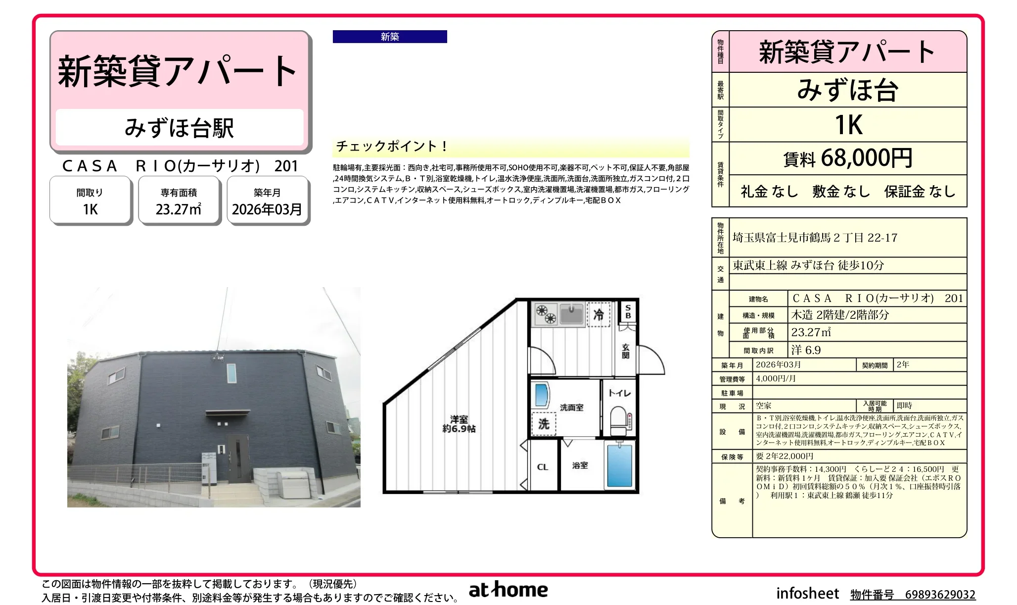 Brand New Studio Condo in Tsuruma 0