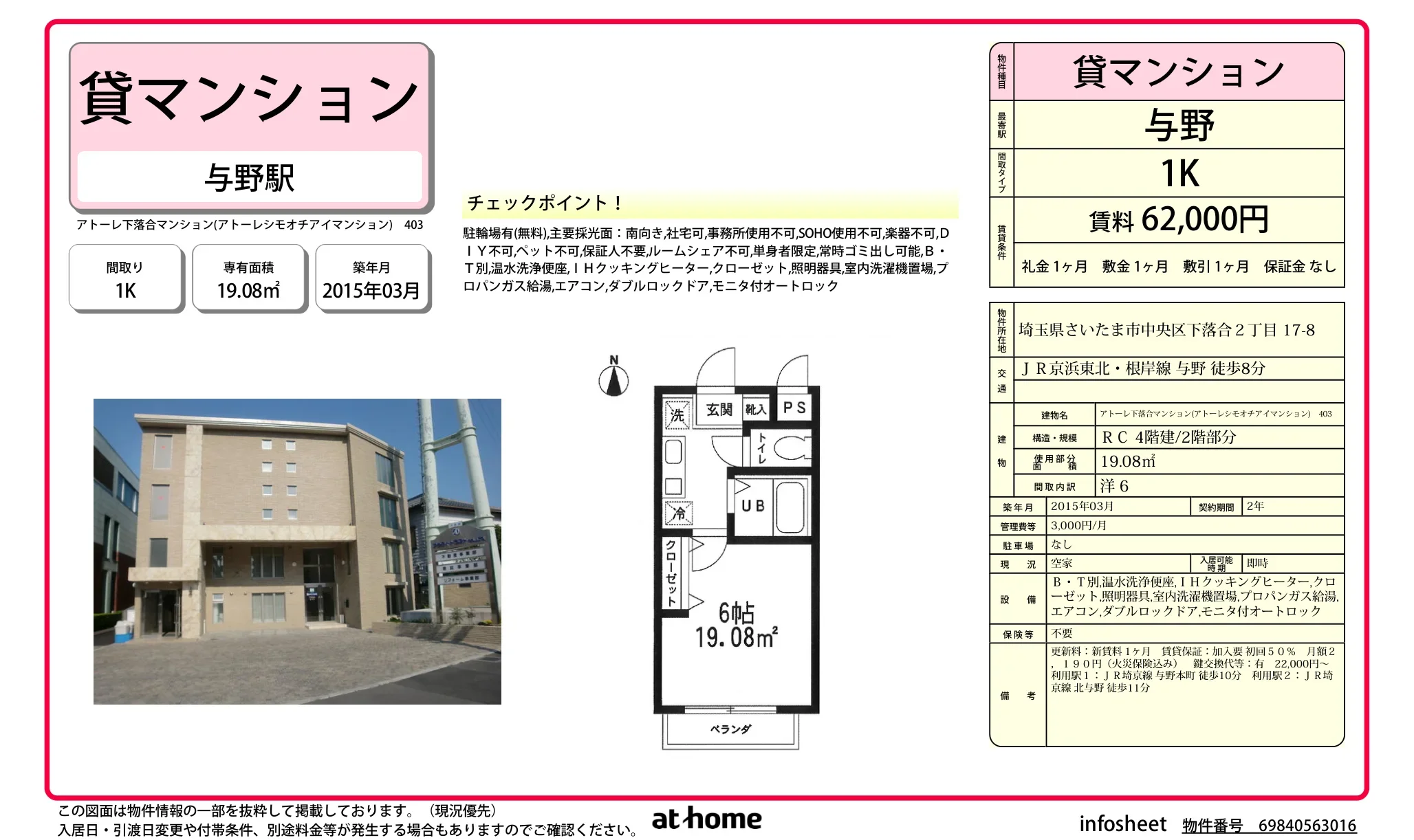 アトーレ下落合マンション 0