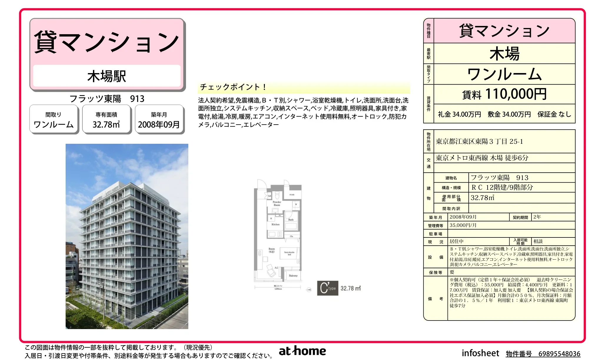 フラッツ東陽 0