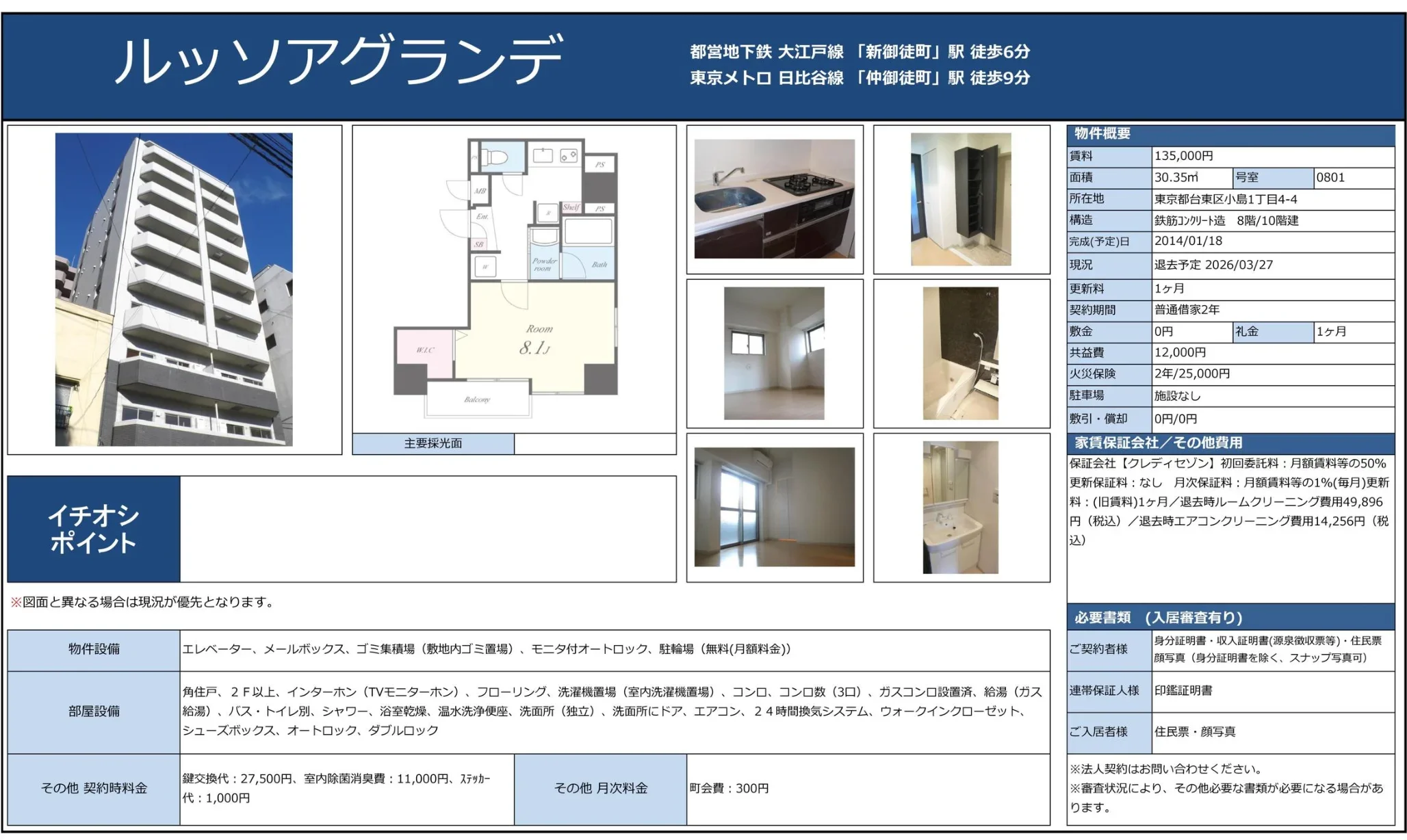 ルッソアグランデ 0801号 0