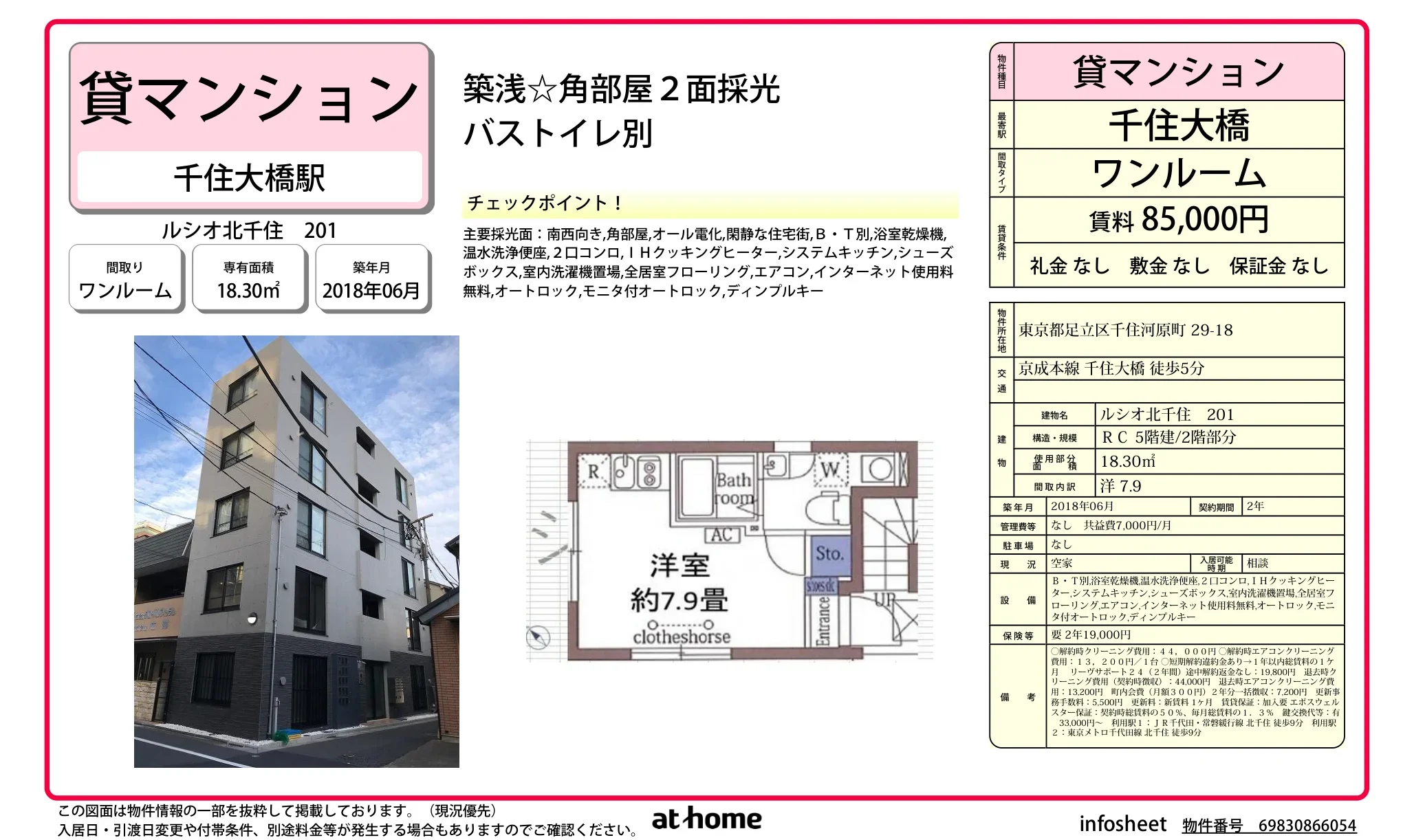 ルシオ北千住 0