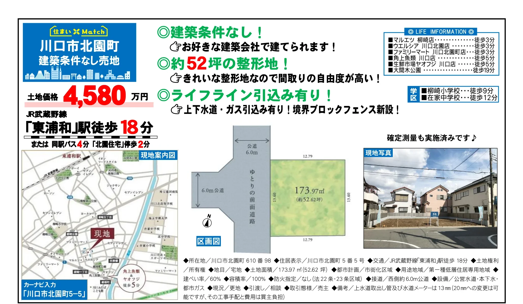 川口市北園町5-5 0