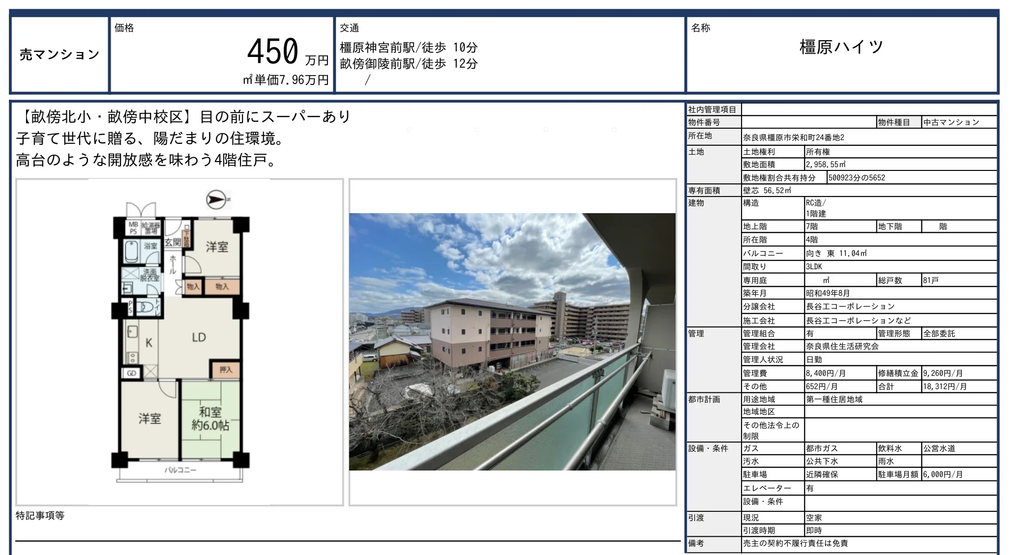 Classic 3-Bedroom Condo in Shingacho 0