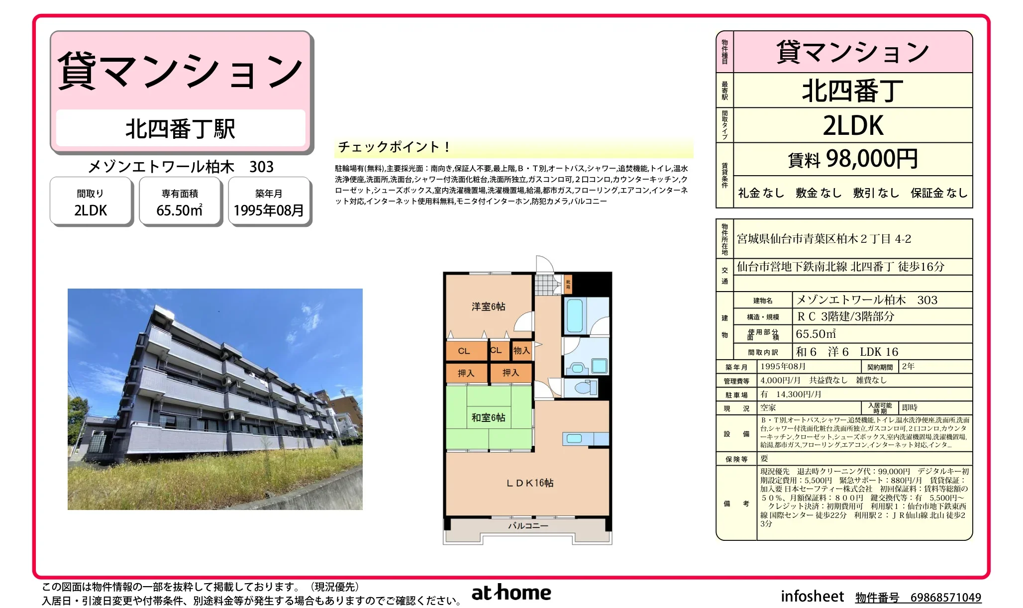 メゾンエトワール柏木 0
