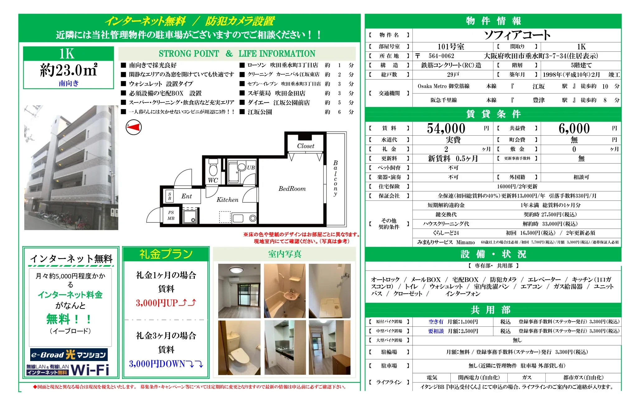 ソフィアコート 101号室 0