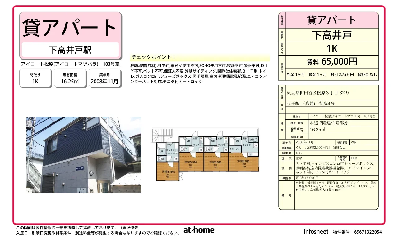 アイコート松原 0