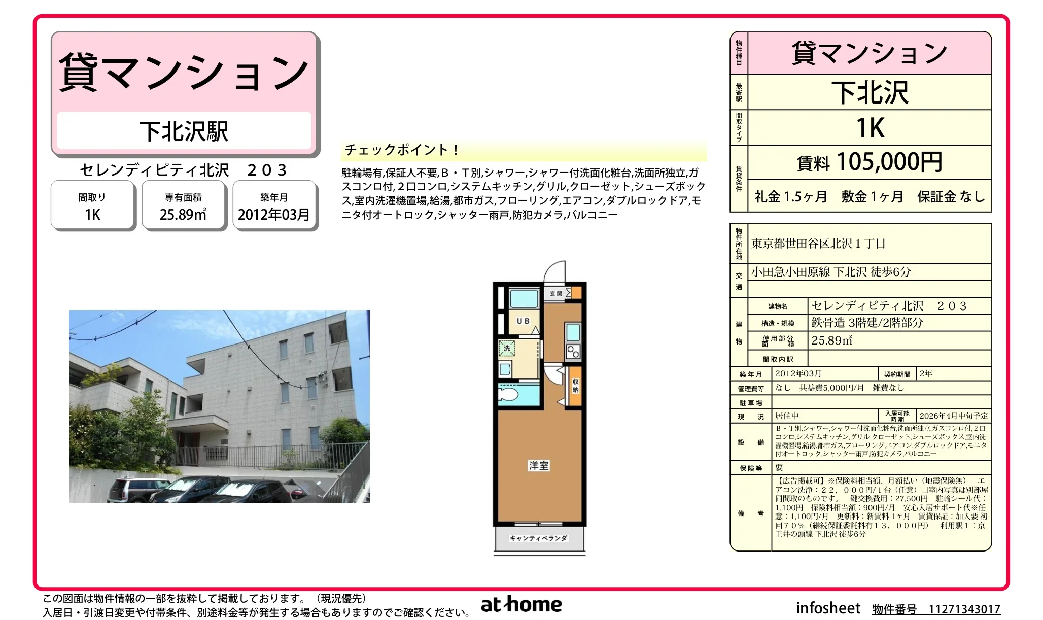 セレンディピティ北沢 0