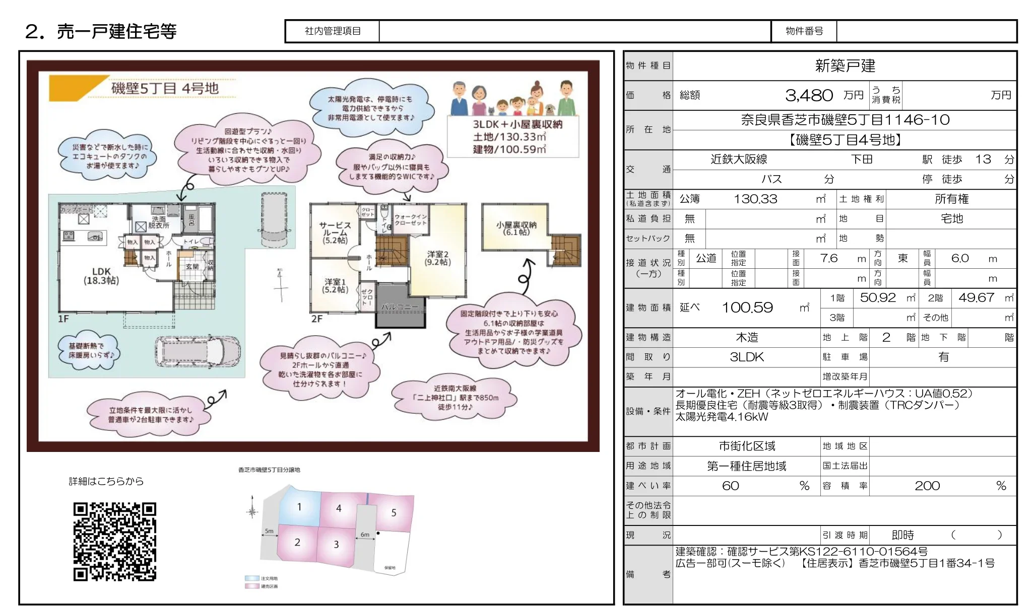 Brand New 3-Bedroom House in Isokabe 0