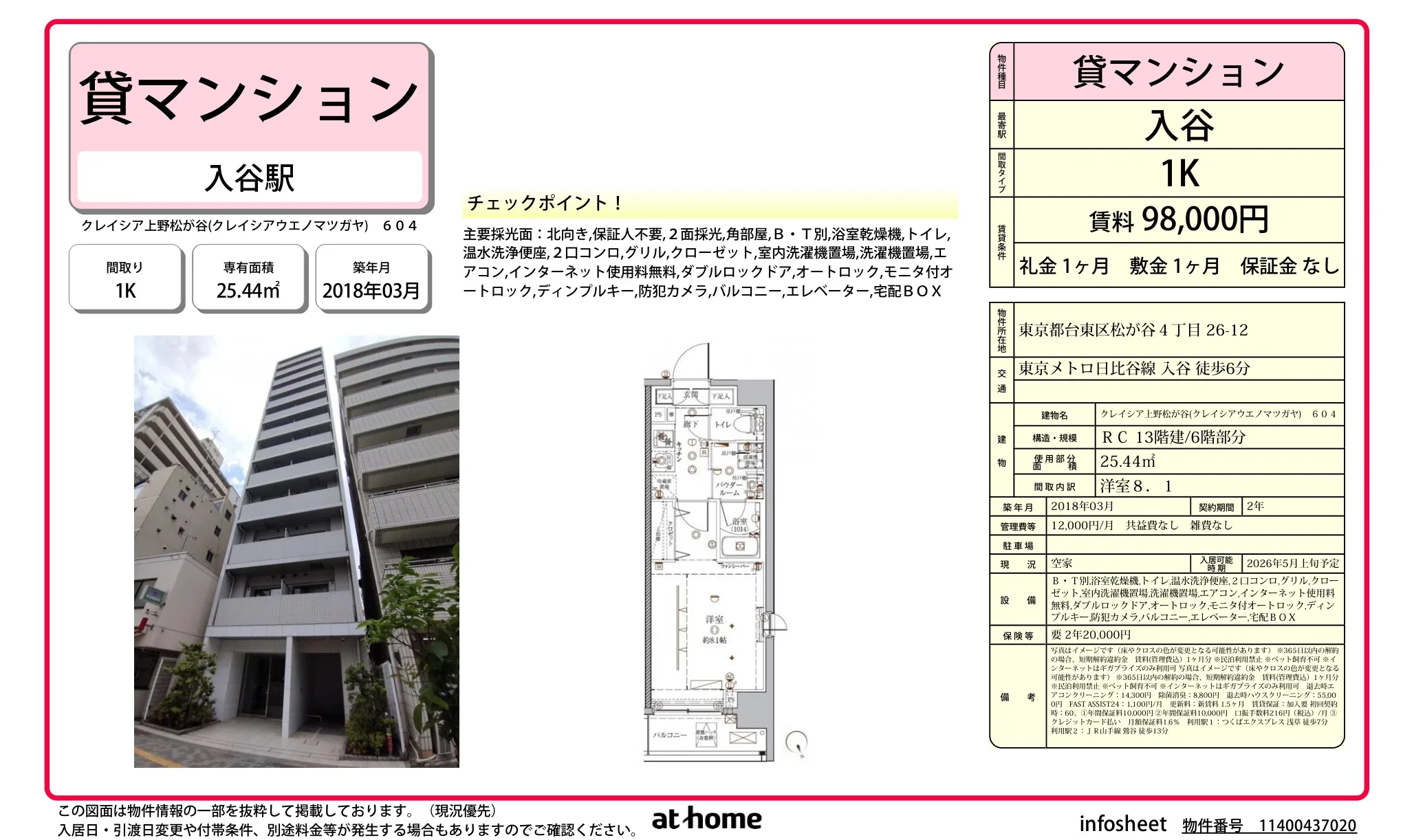 クレイシア上野松が谷 0