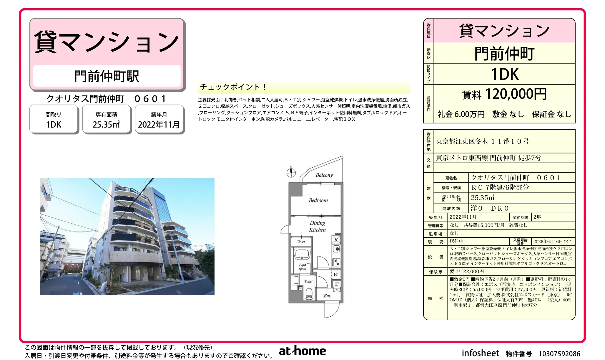 クオリタス門前仲町 0
