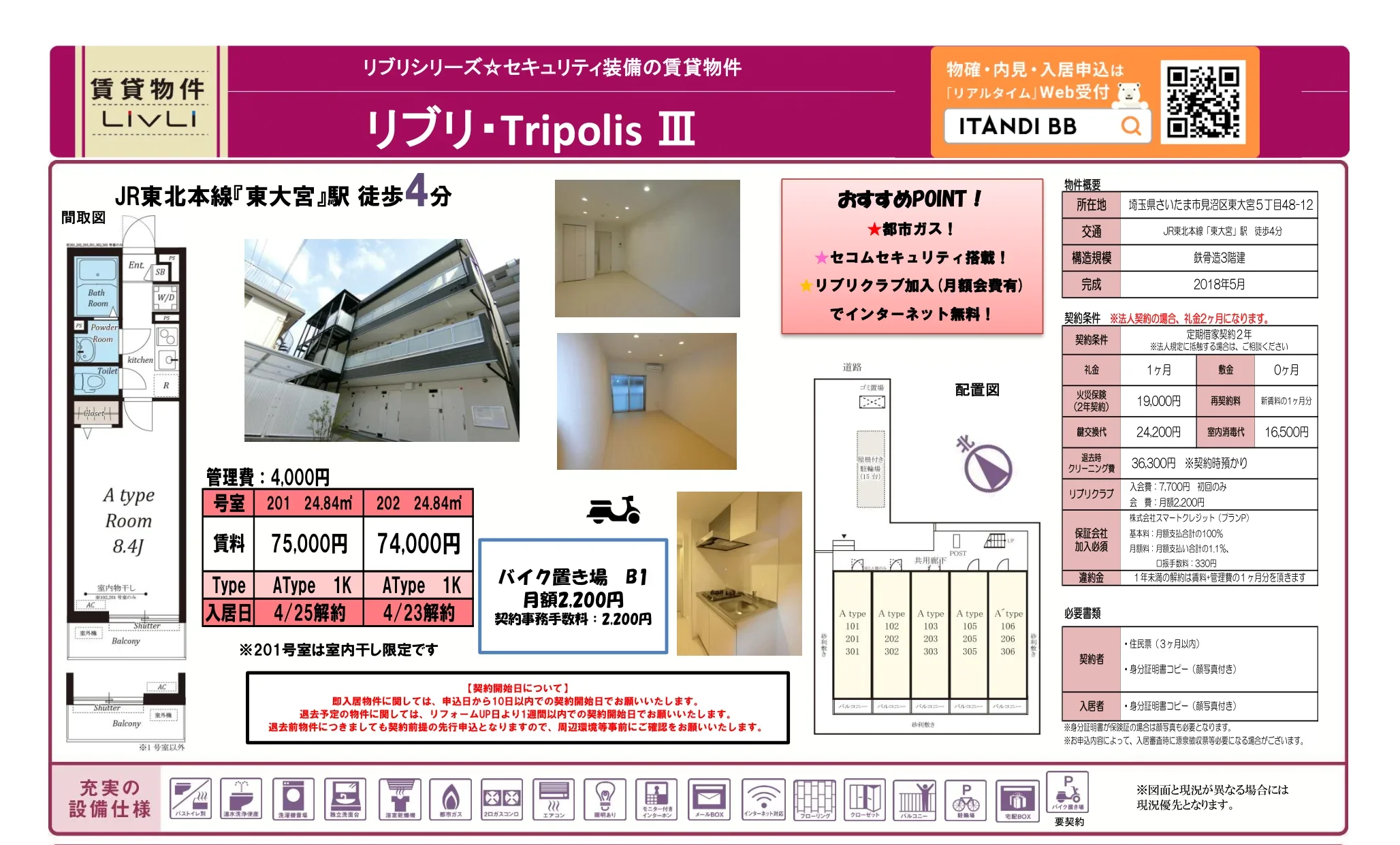 リプリ・トリポリスIII 201号 0