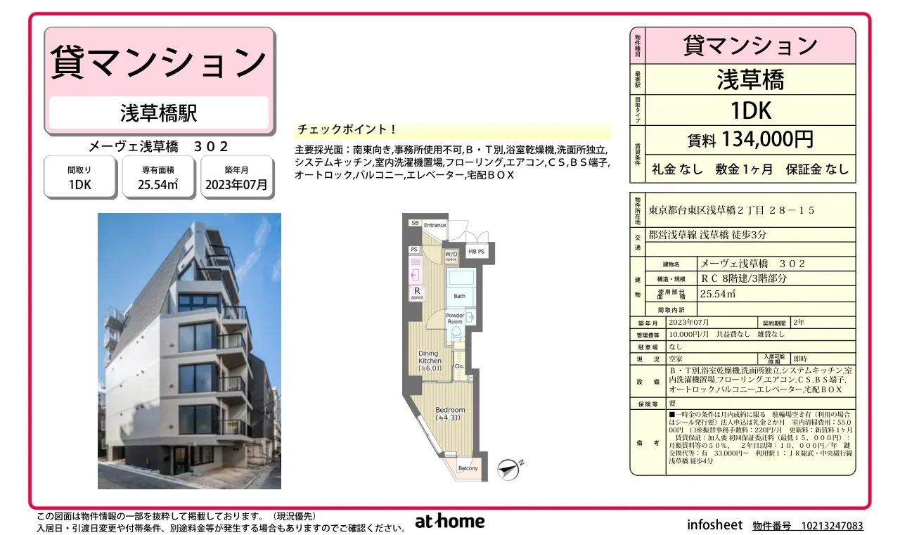 メーヴェ浅草橋 0
