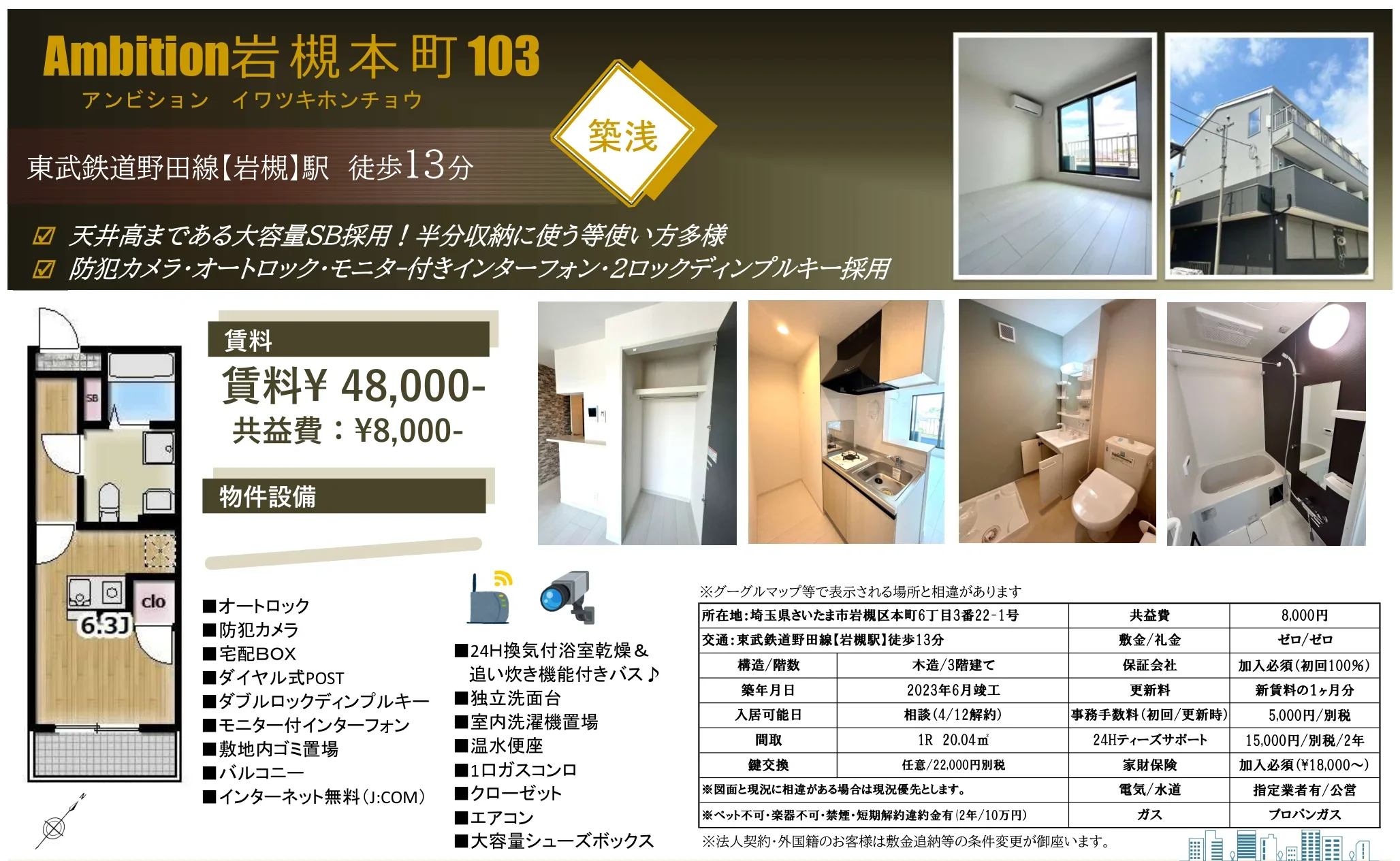 Ambition岩槻本町103 103号 0