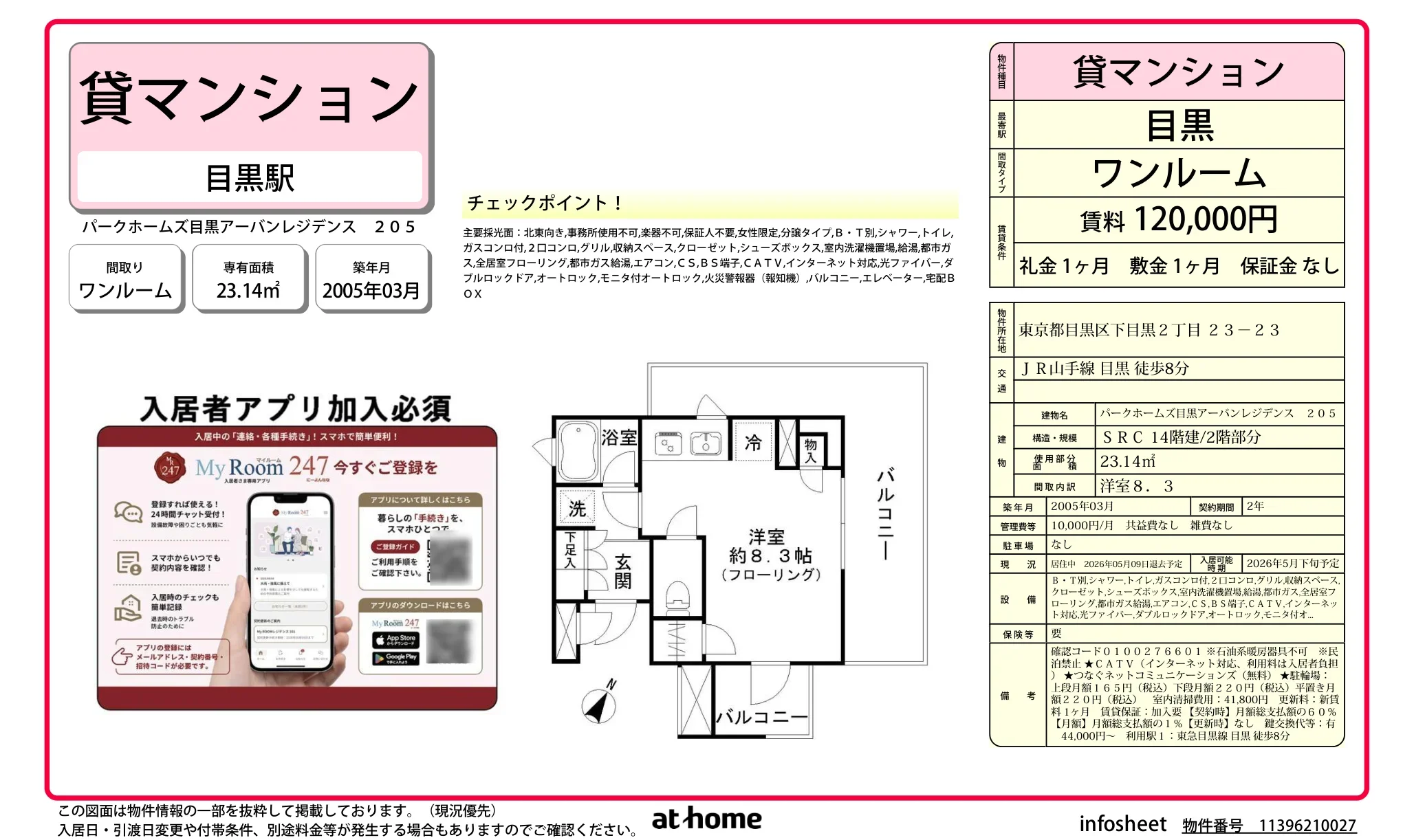 パークホームズ目黒アーバンレジデンス 0