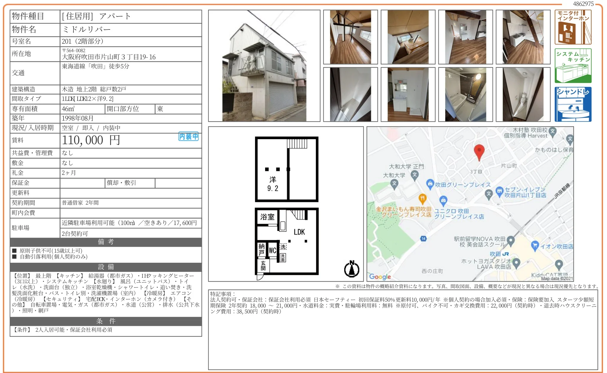 ミドルリバー 201号 0