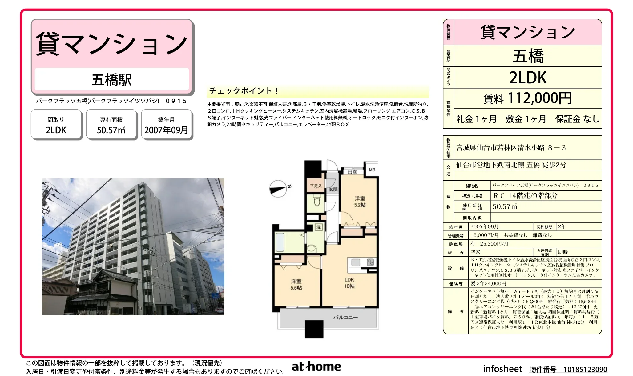 パークフラッツ五橋 0