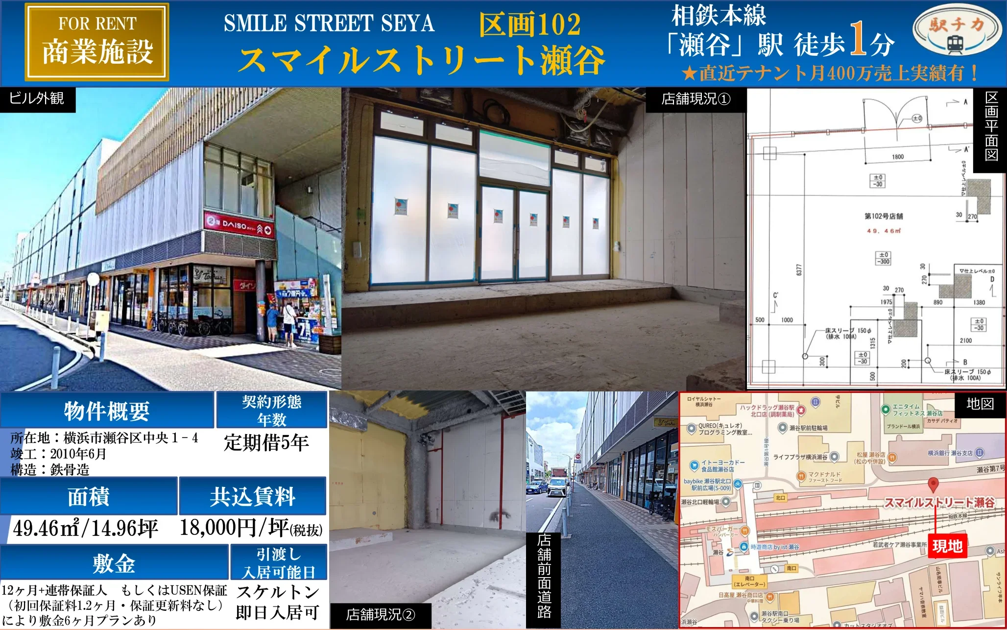 スマイルストリート瀬谷 102 0