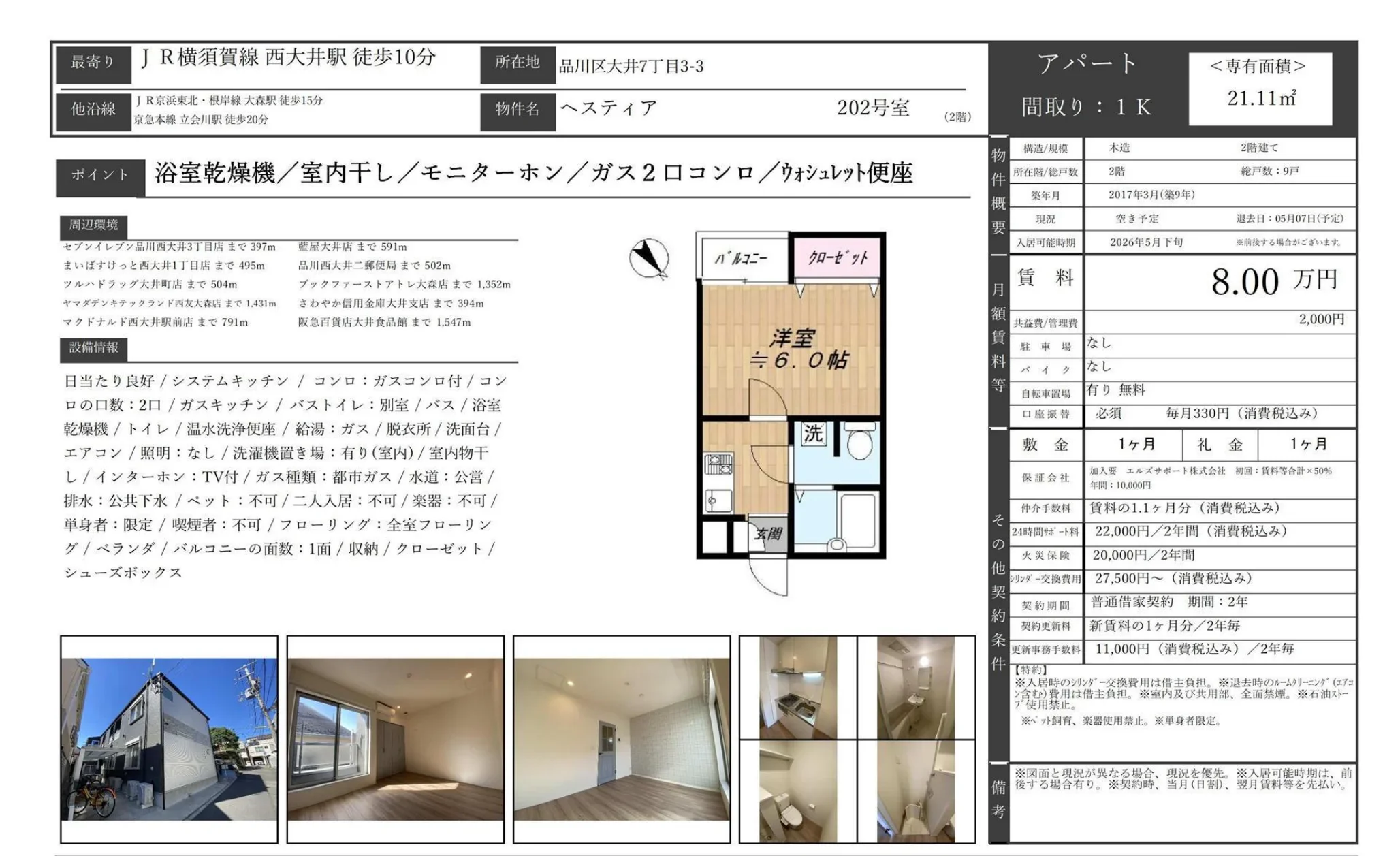 ヘスティア 202号 0