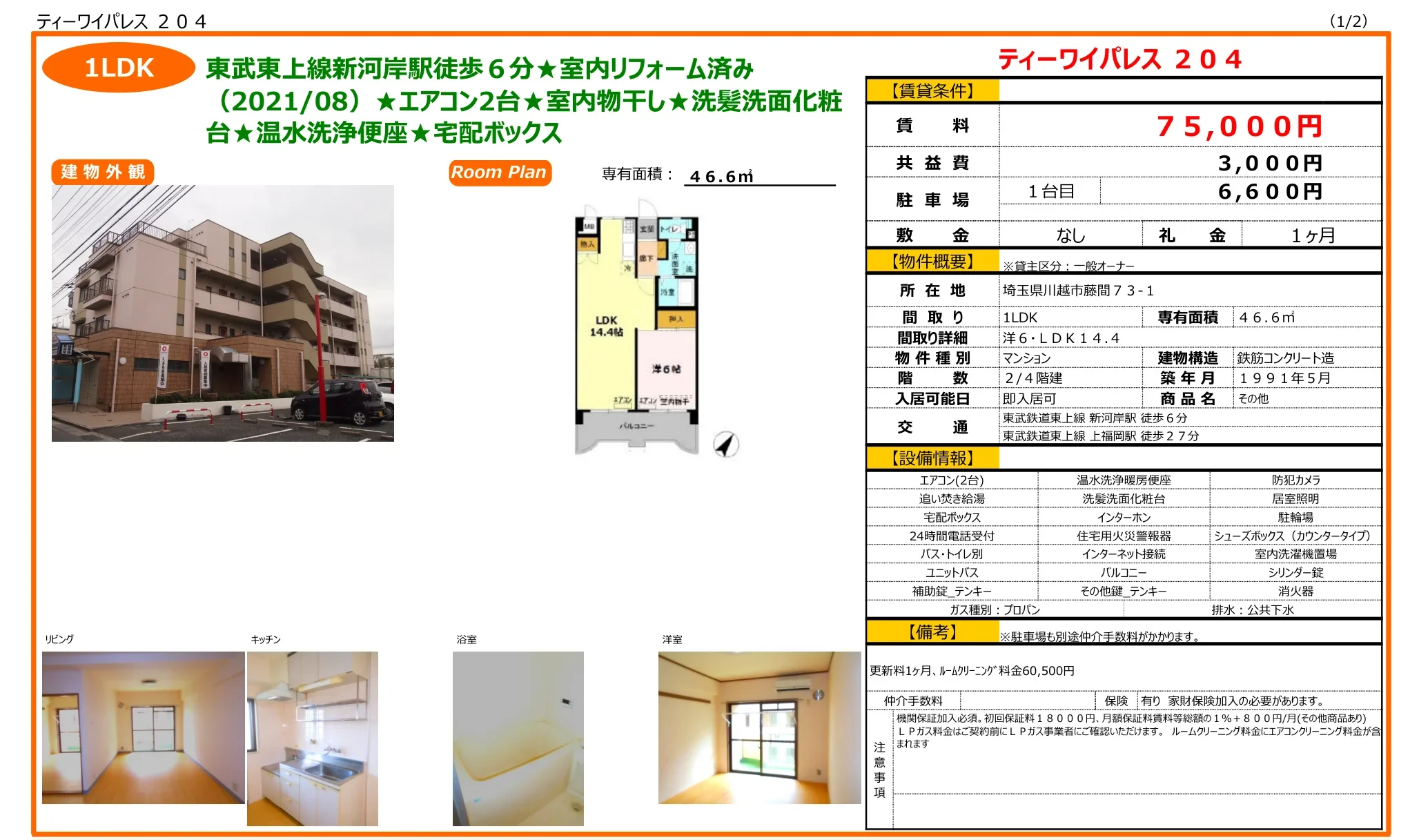 ティーワイパレス 204 0