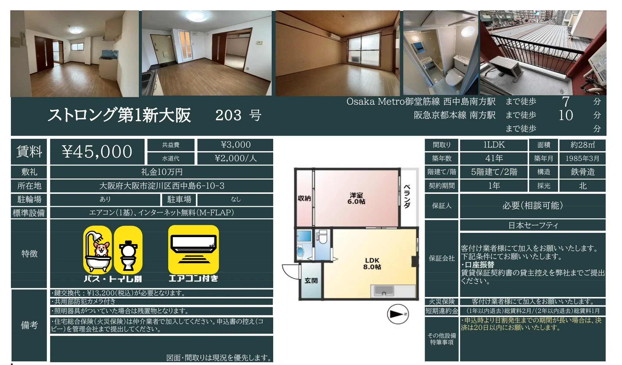 ストロング第１新大阪 0