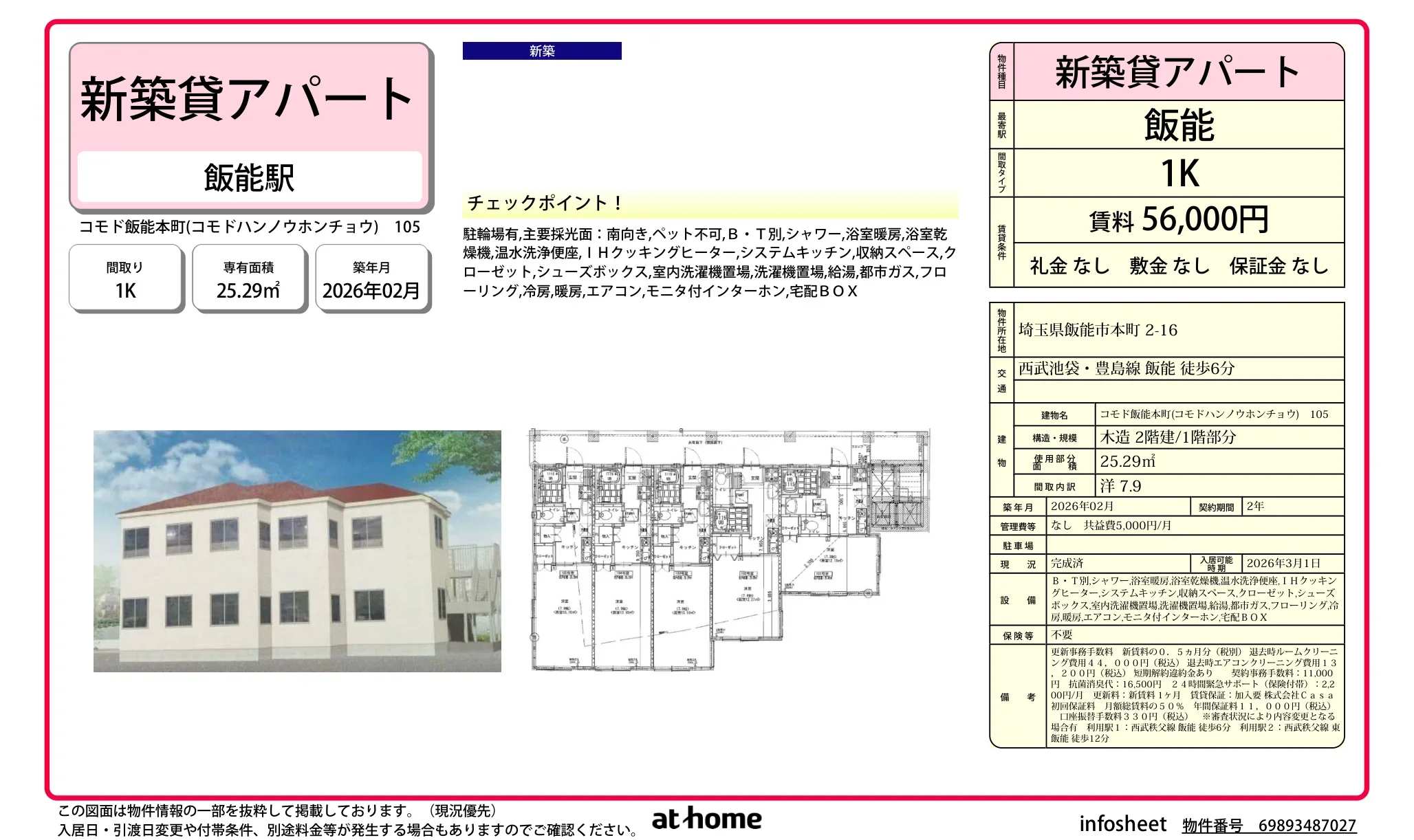 コモド飯能本町 0
