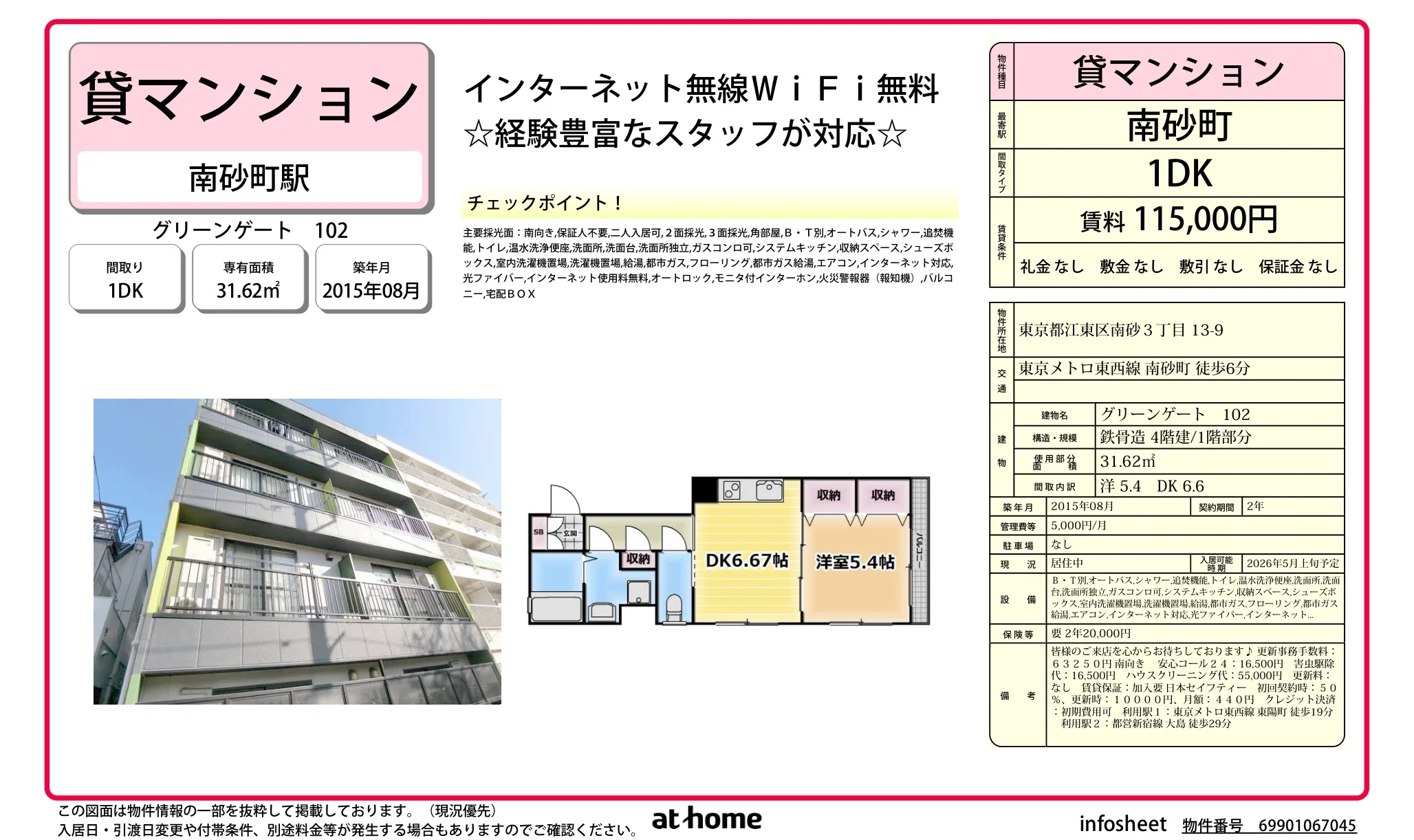 グリーンゲート 102 102号 0