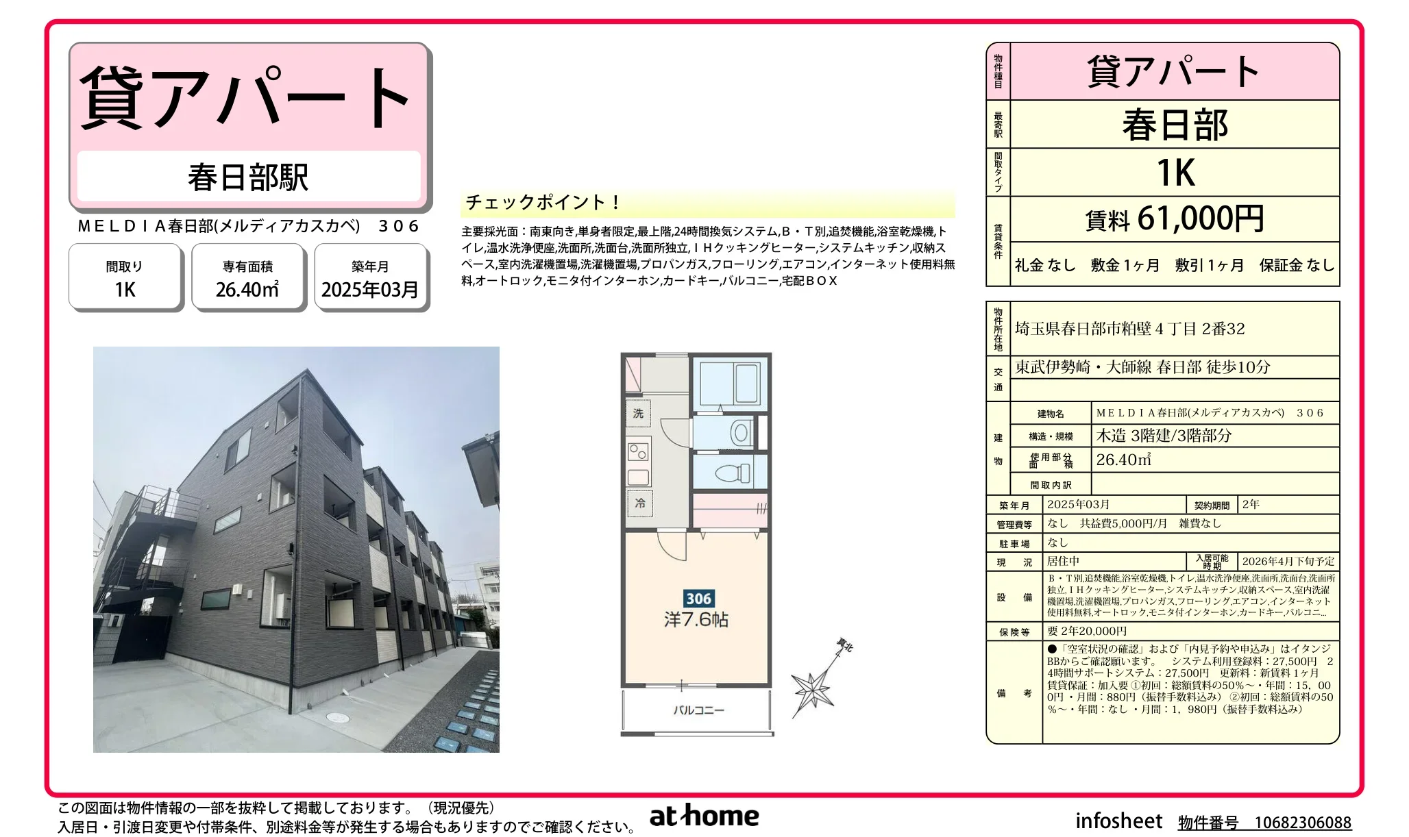 ＭＥＬＤＩＡ春日部 0