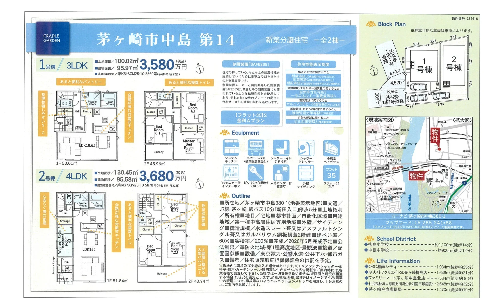 3-Bedroom House in Nakajima 2