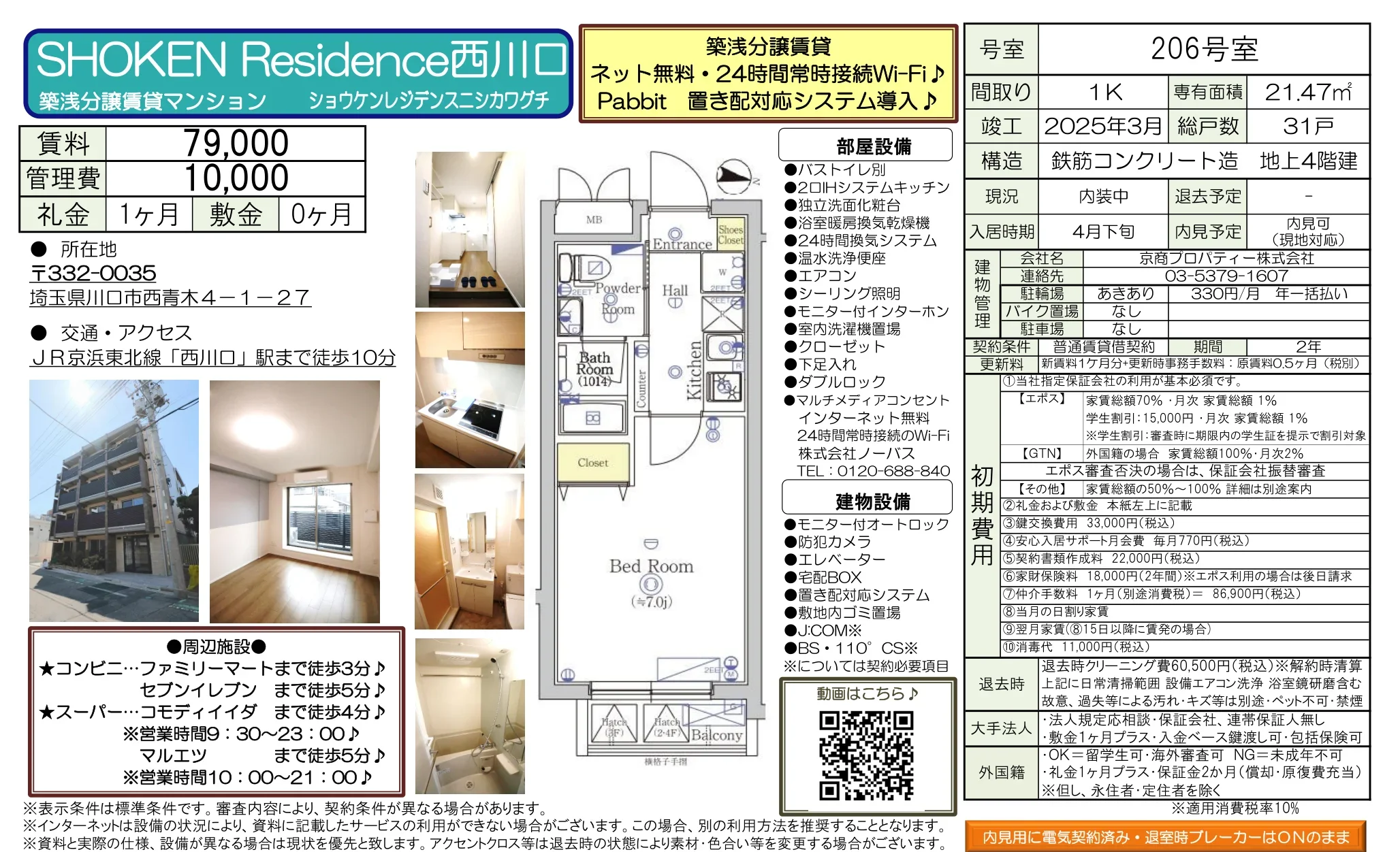 SHOKEN Residence西川口 206号室 0