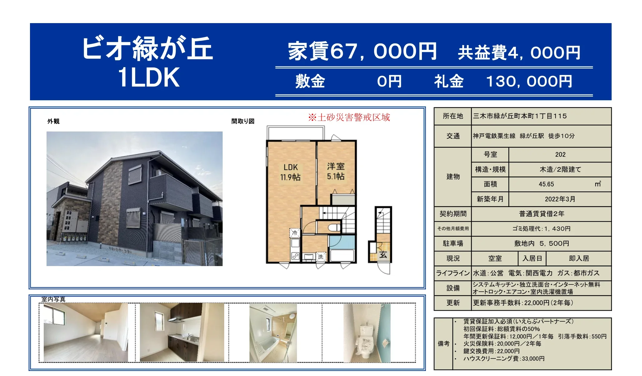 ビオ緑が丘 202号 0